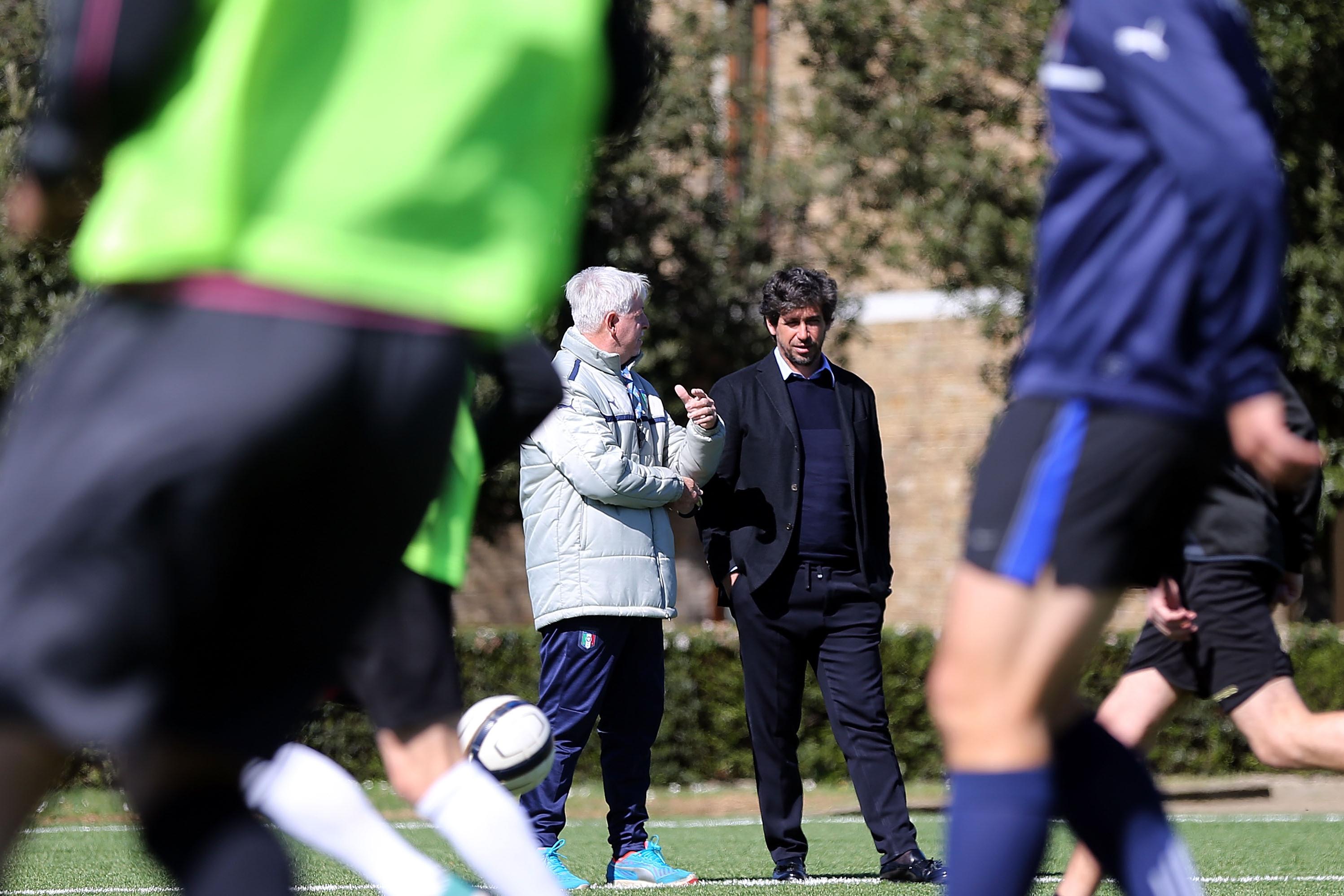 <<enter caption here>> at Centro Tecnico Federale di Coverciano on March 12, 2019 in Florence, Italy.