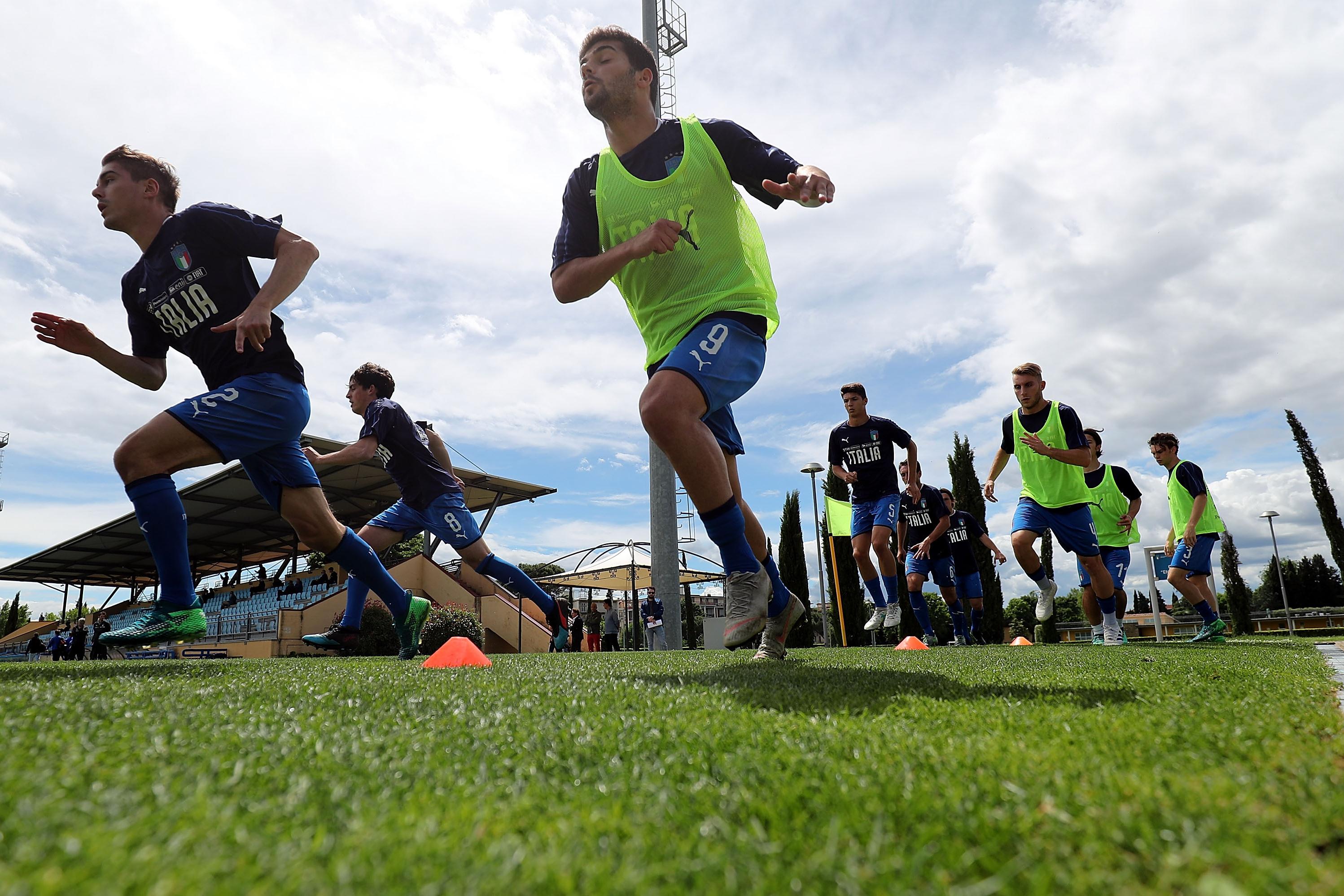 <<enter caption here>> at Centro Tecnico Federale di Coverciano on May 30, 2019 in Florence, Italy.