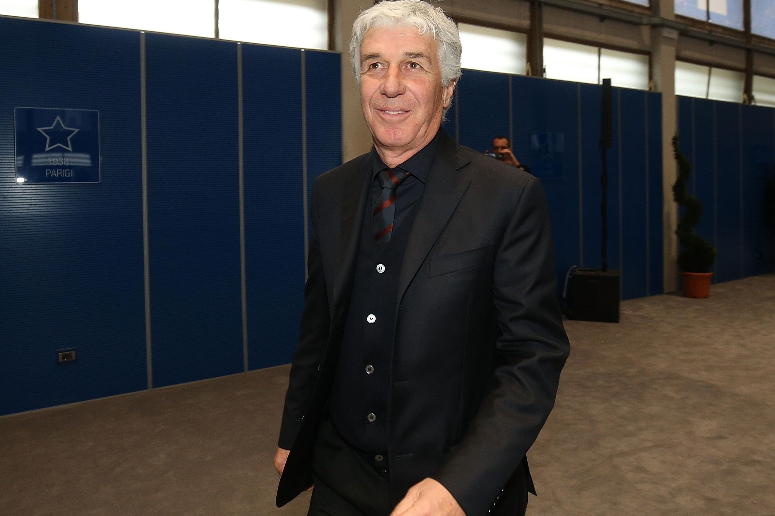 FLORENCE, ITALY - FEBRUARY 03: Gimapiero Gasperini manager of Atalanta BC at Centro Tecnico Federale di Coverciano on February 3, 2020 in Florence, Italy.  (Photo by Gabriele Maltinti/Getty Images)
