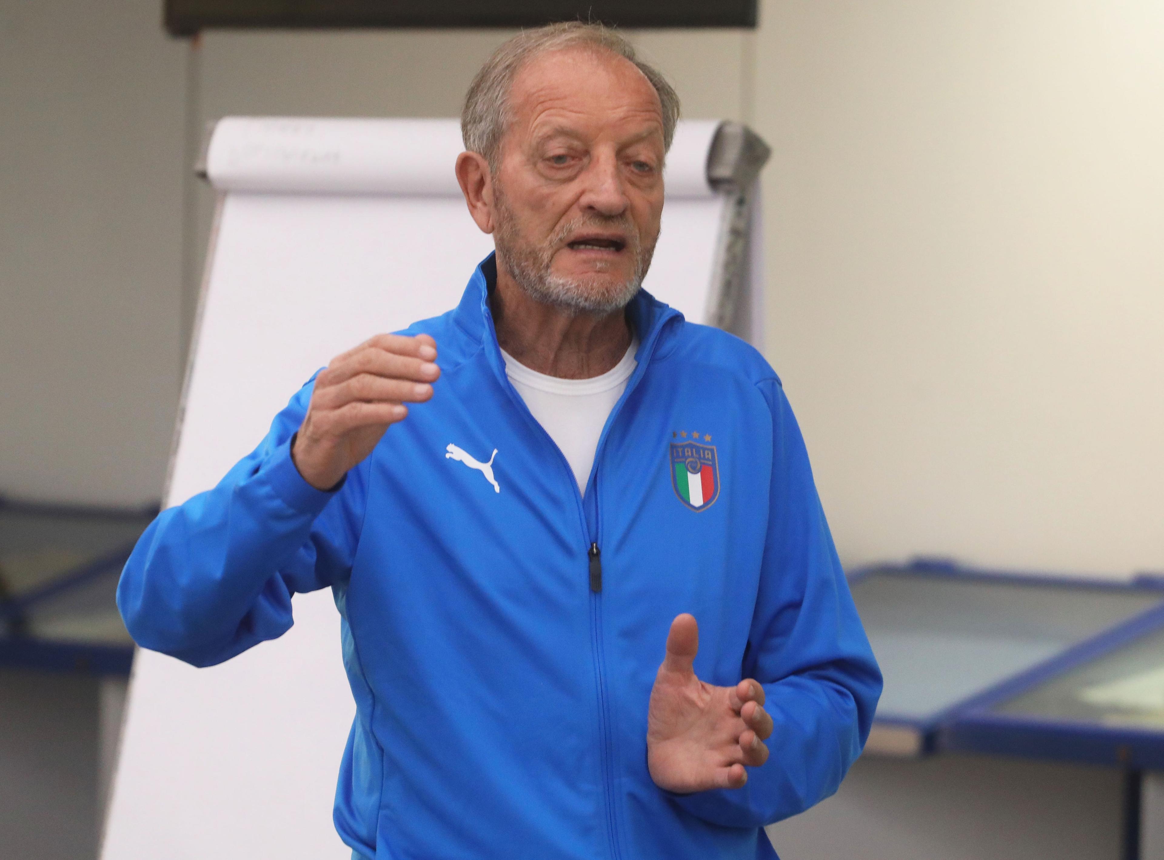 CORSO UEFA A COVERCIANO MUSEO DEL CALCIO FOTO / Enrico Ramerini CGE Fotogiornalismo