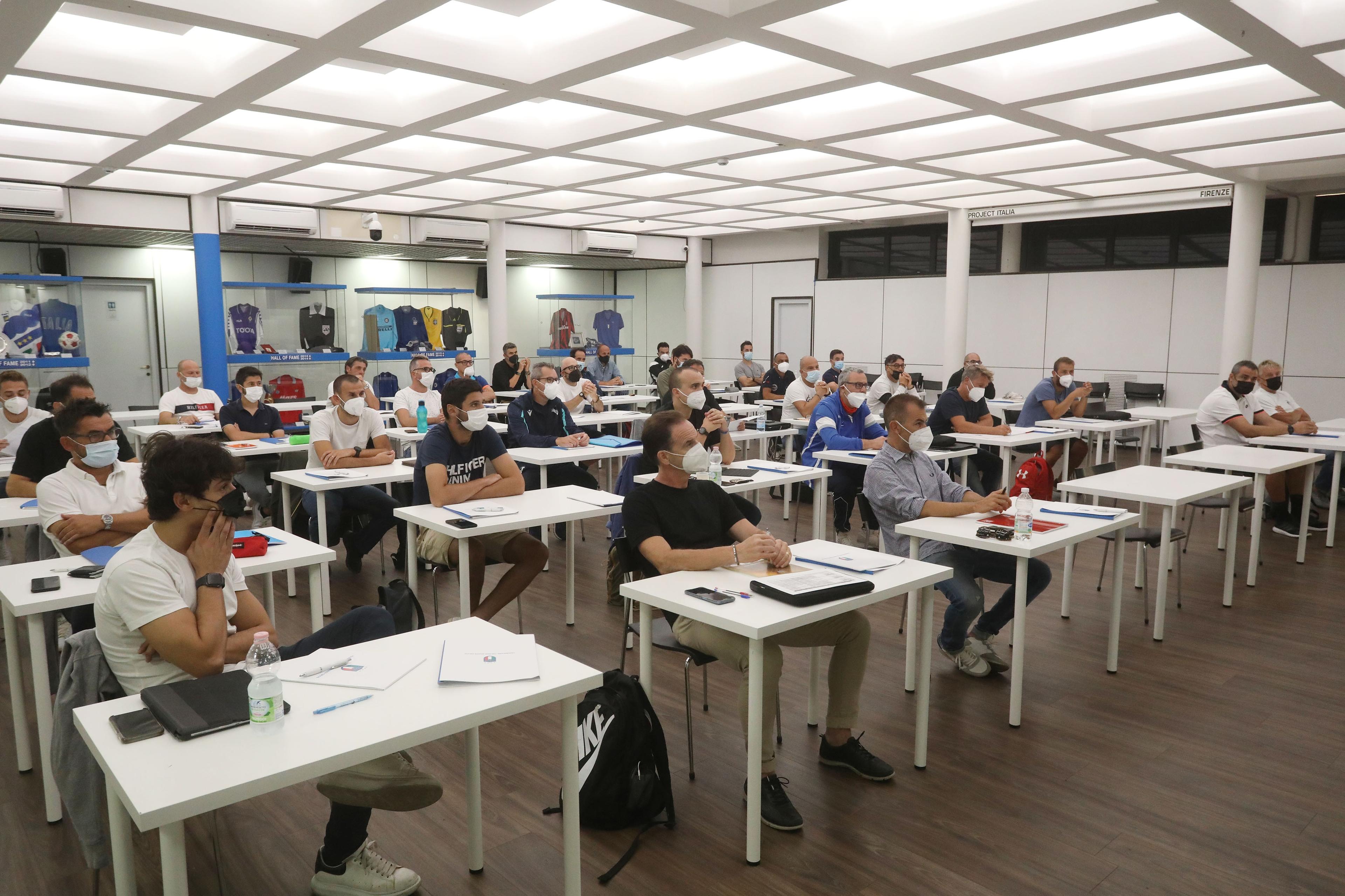 CORSO UEFA A COVERCIANO MUSEO DEL CALCIO\\r\\rFOTO   / Enrico Ramerini CGE Fotogiornalismo