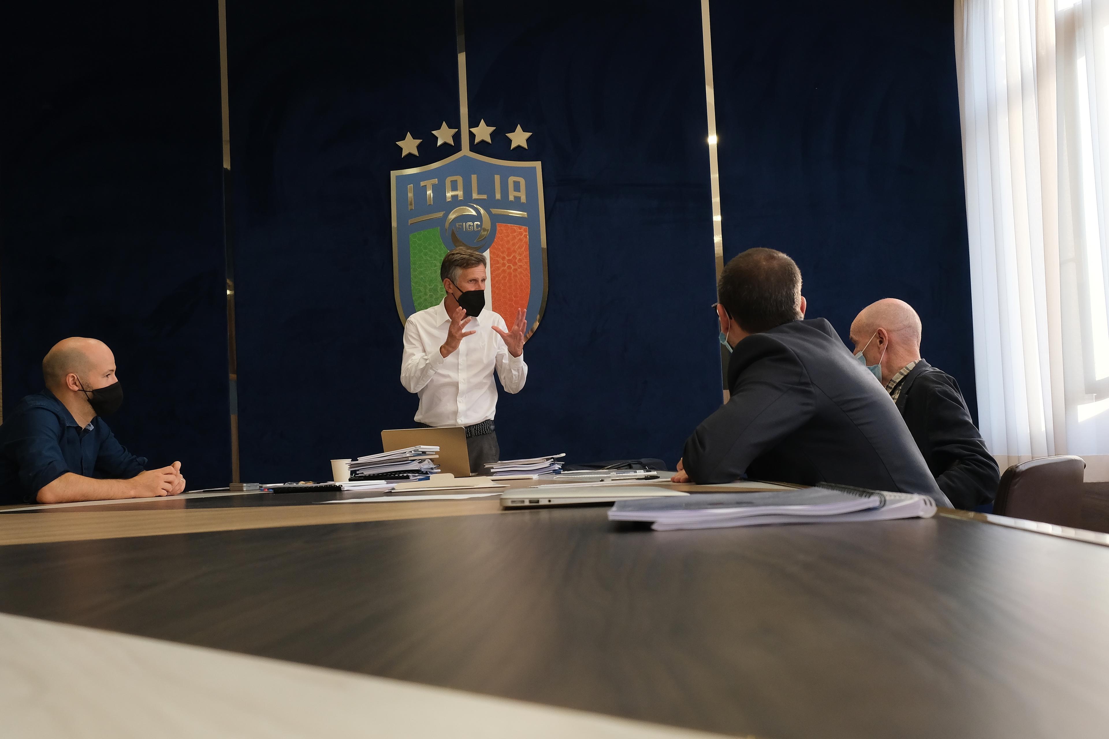 Corso per allenatore di calcio a cinque, gli esami a Coverciano