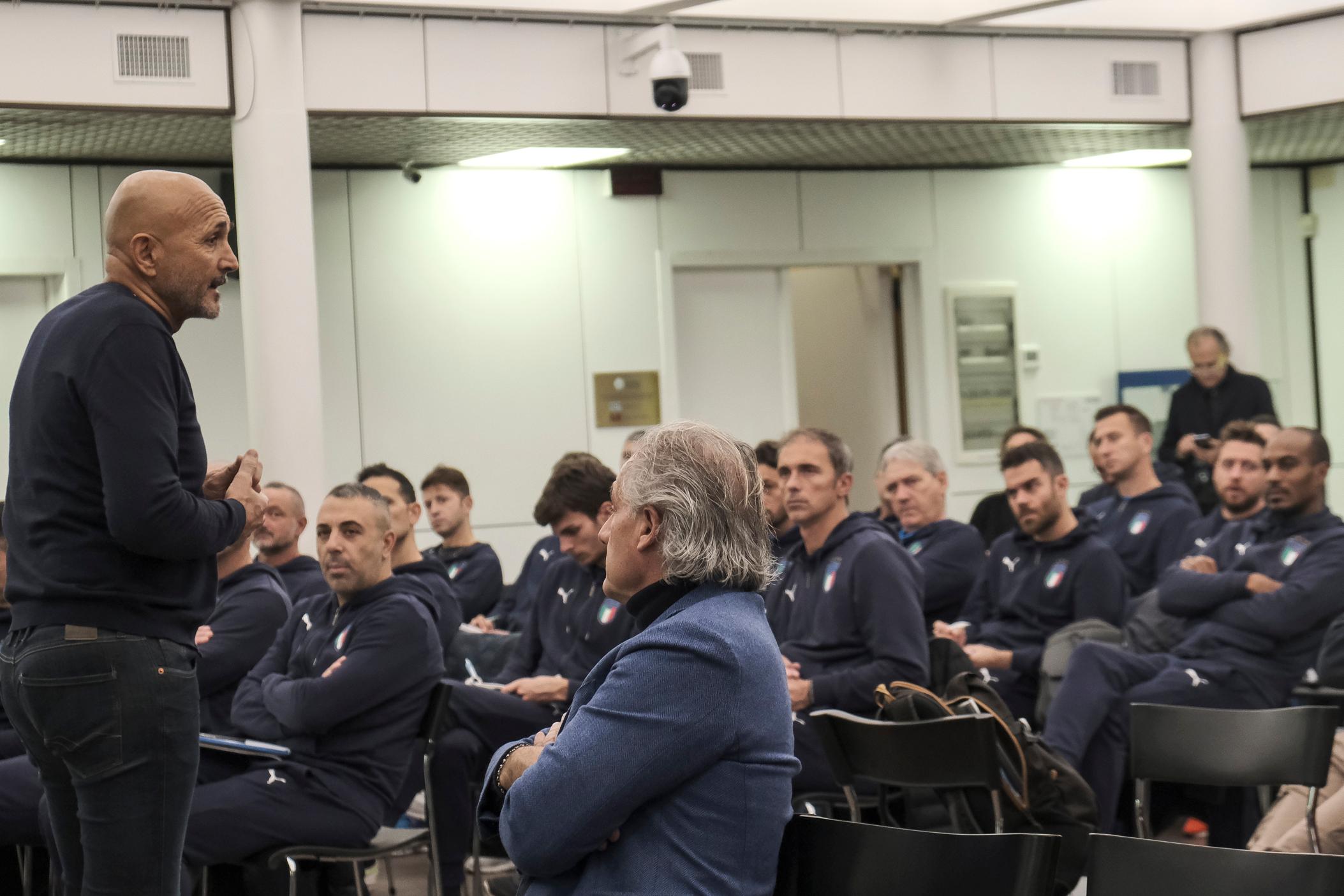 Luciano Spalletti, lezione ai corsi UEFA Pro e UEFA A