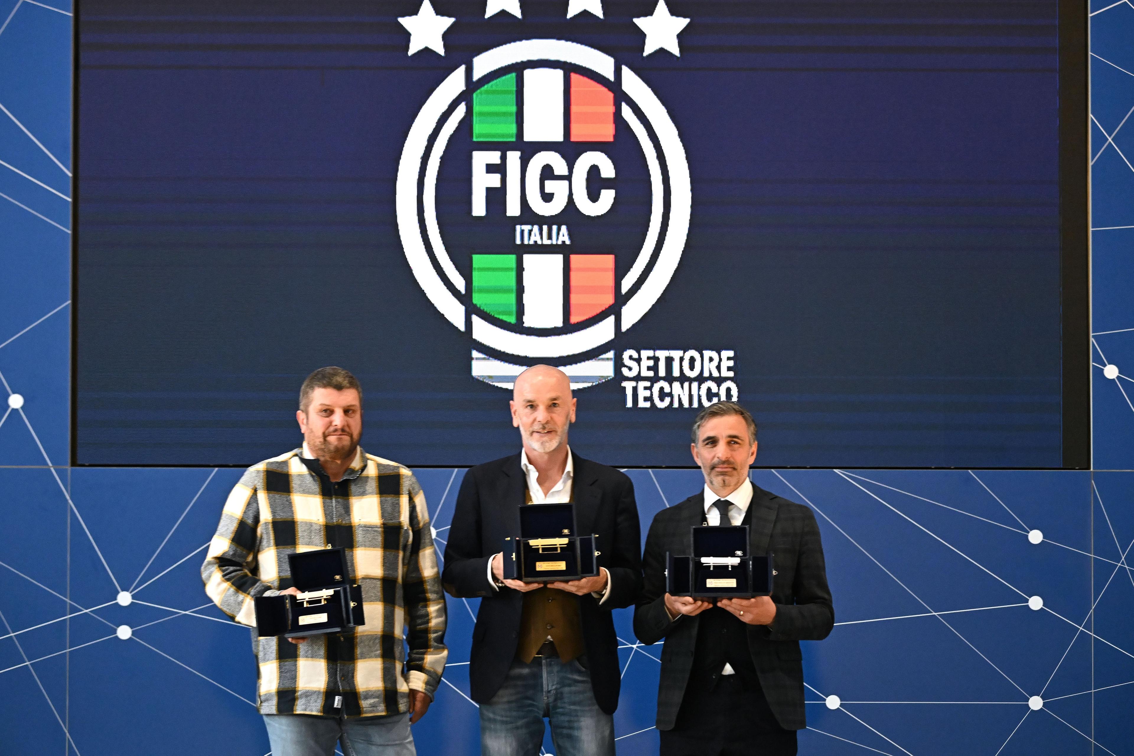 Firenze, Centro Tecnico Federale di Coverciano, la trentunesima edizione della Panchina d’oro Foto Claudio Giovannini
