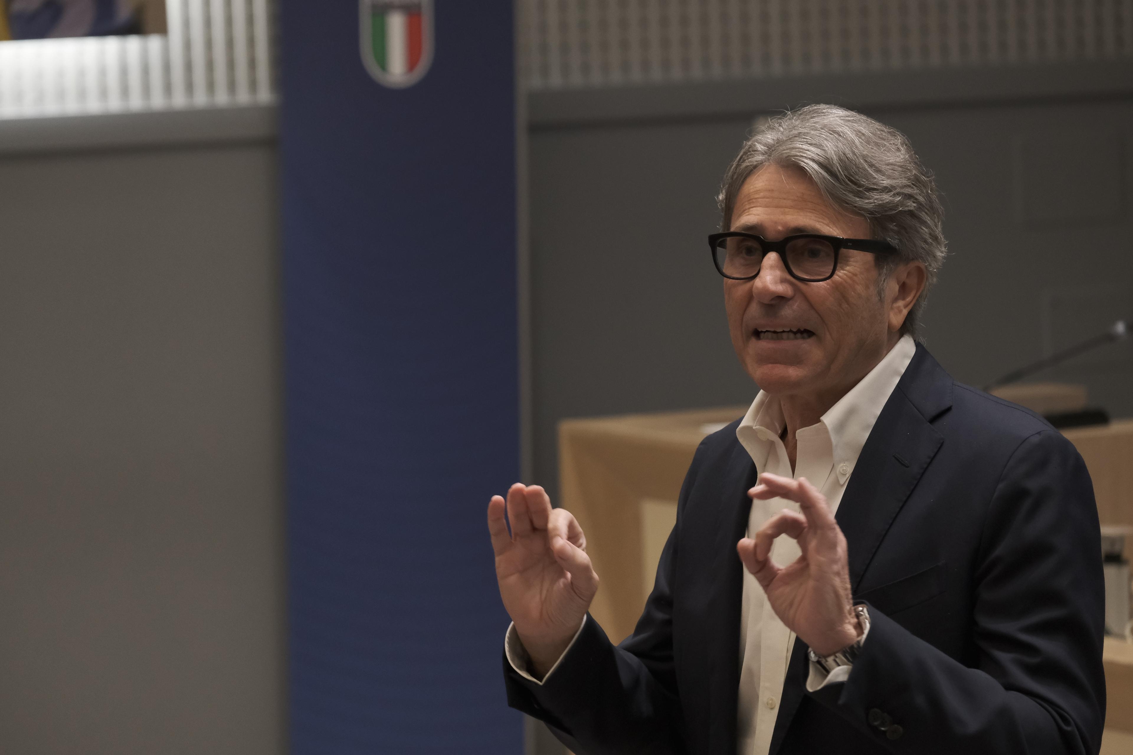 Gian Paolo Montali, lezione nell\\'aula magna di Coverciano | 7 marzo 2023