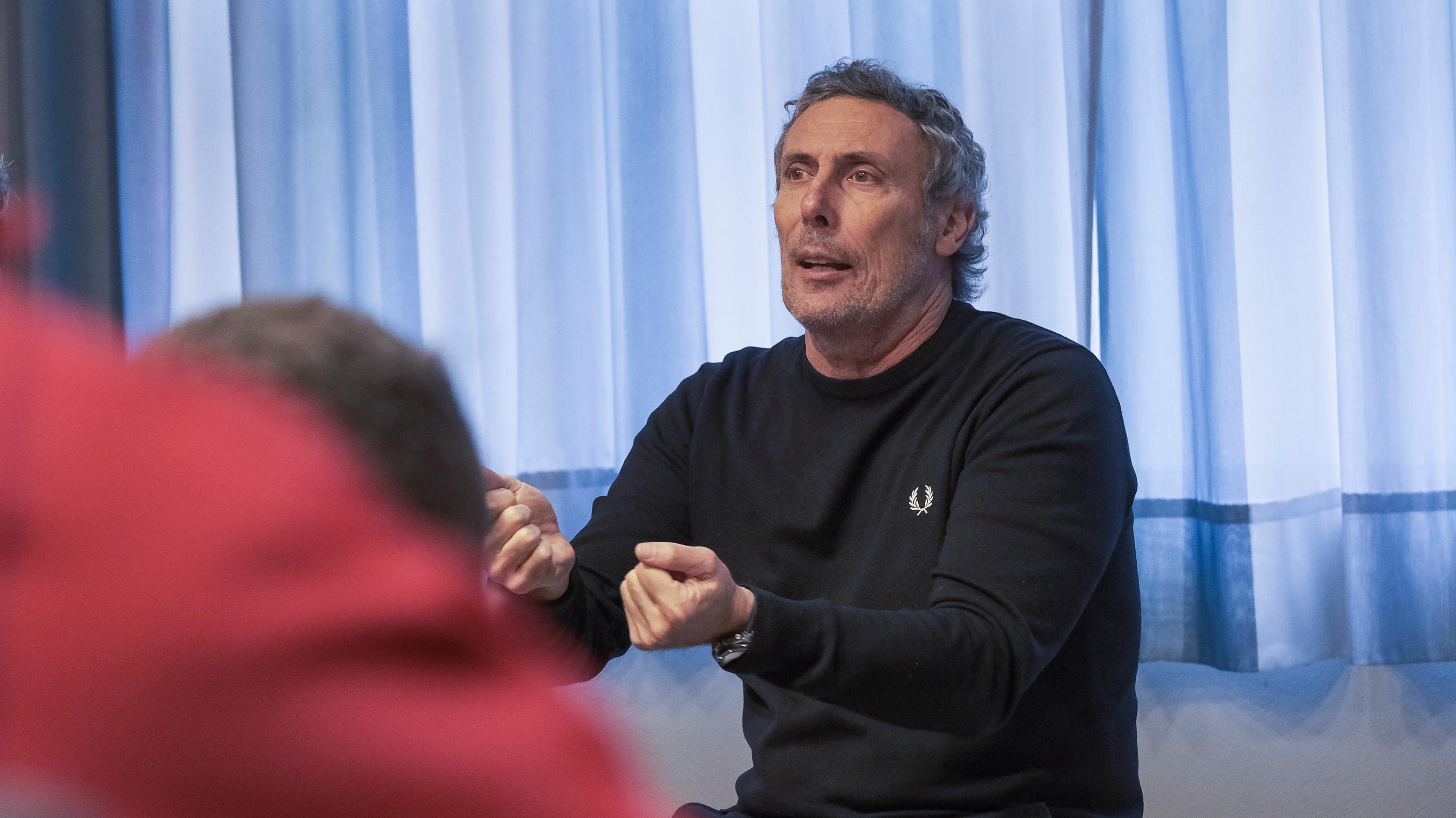 Luca Gotti in cattedra: lezione al corso UEFA A