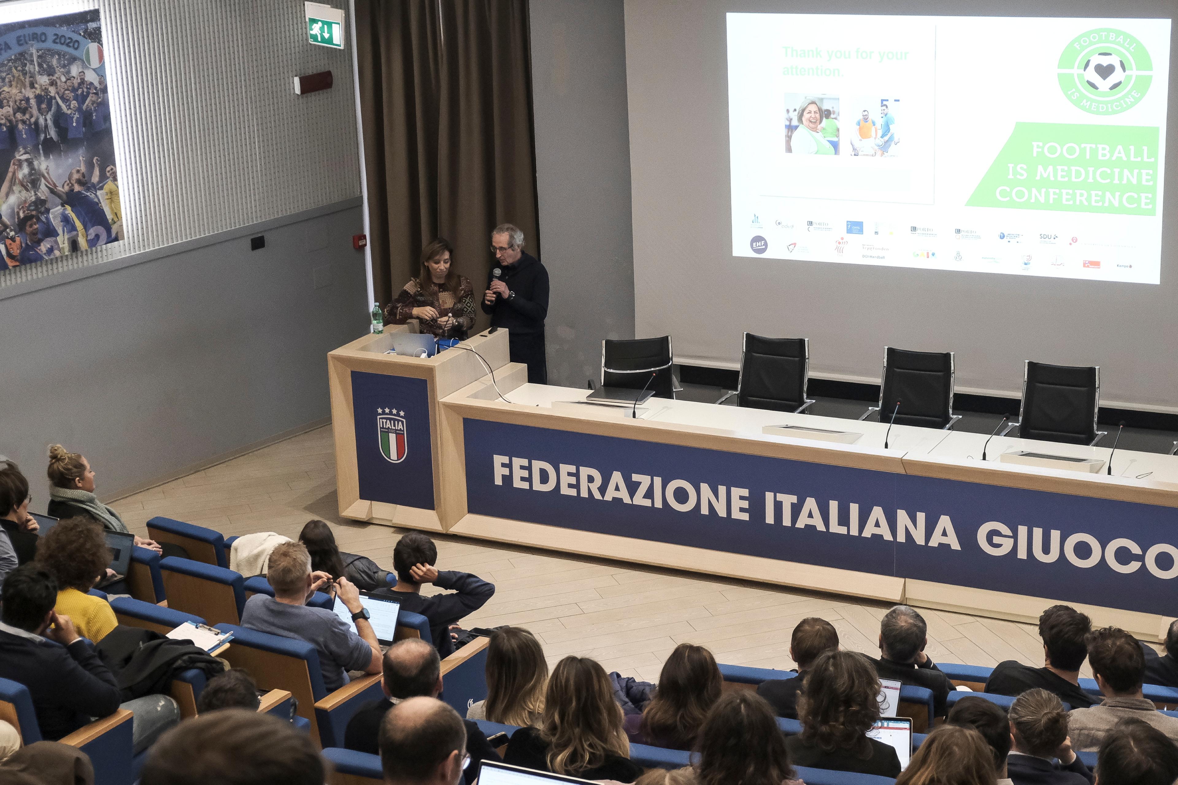Iniziato a Coverciano ‘Football is Medicine’, il convegno sugli effetti benefici del calcio sulla salute