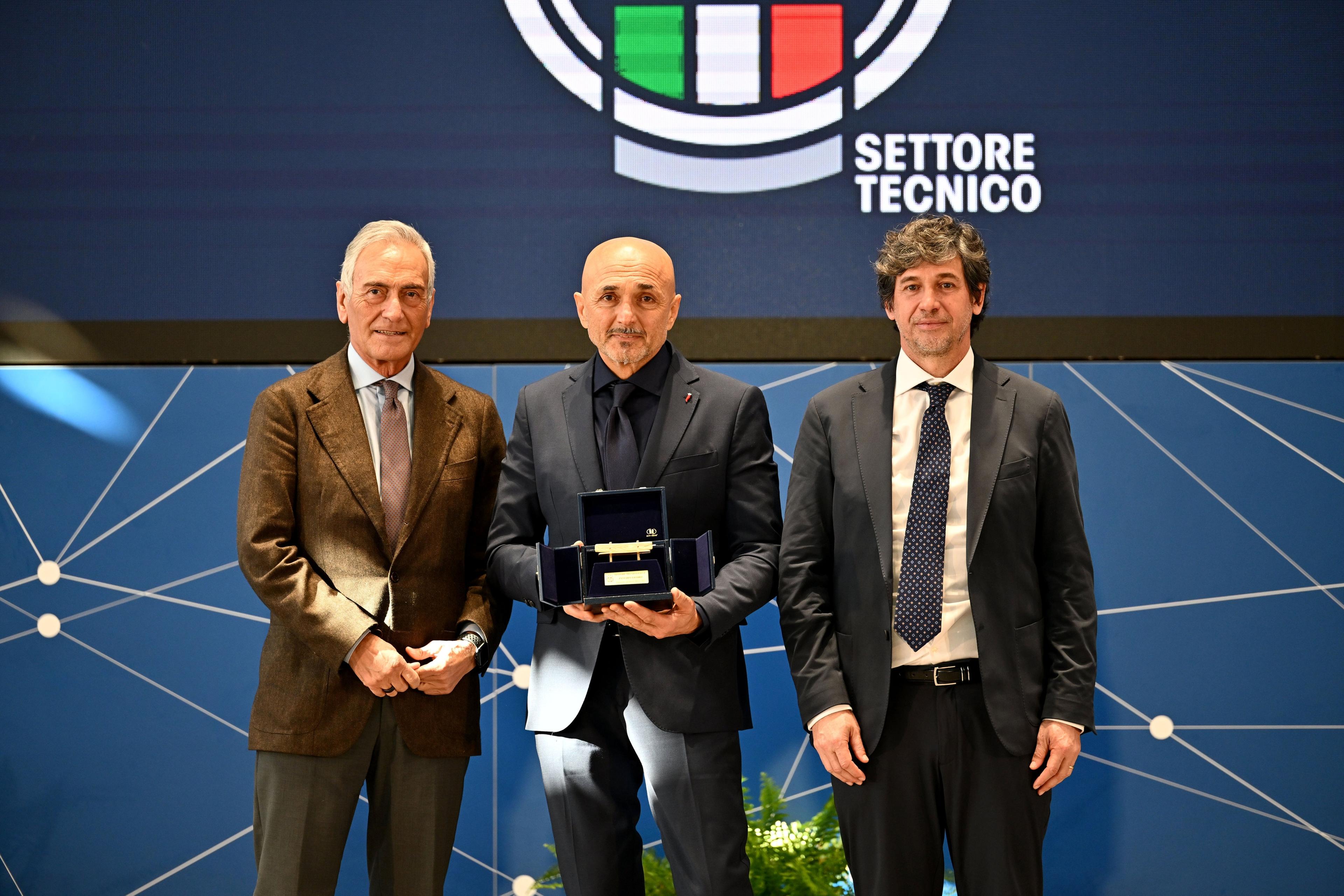 La Panchina d’oro a Luciano Spalletti: il Ct votato dai colleghi miglior allenatore della scorsa stagione