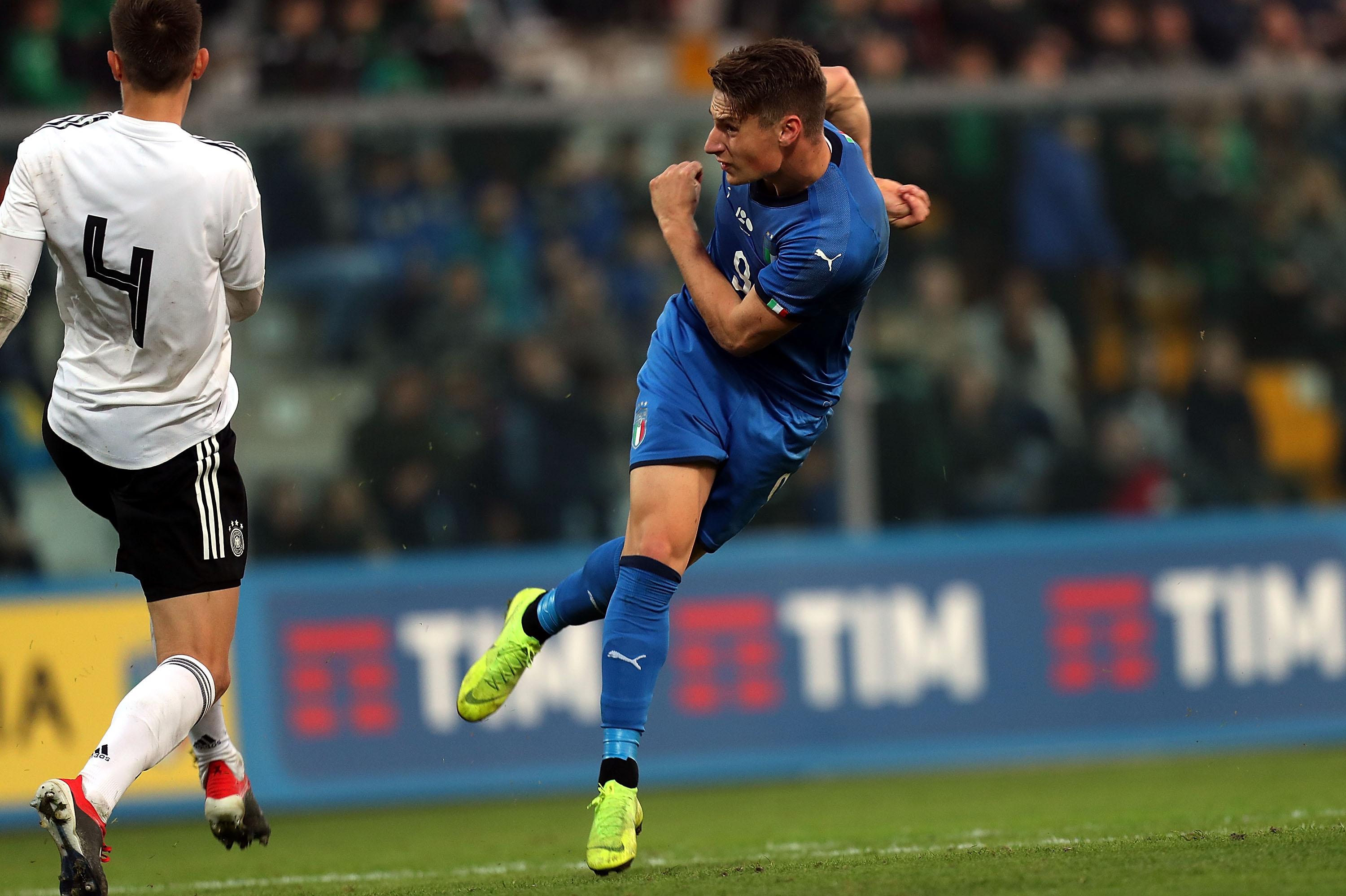 during the 8 Nations Cup match between Italy U20 and Germany U20 on November 15, 2018 in Sassuolo, Italy.