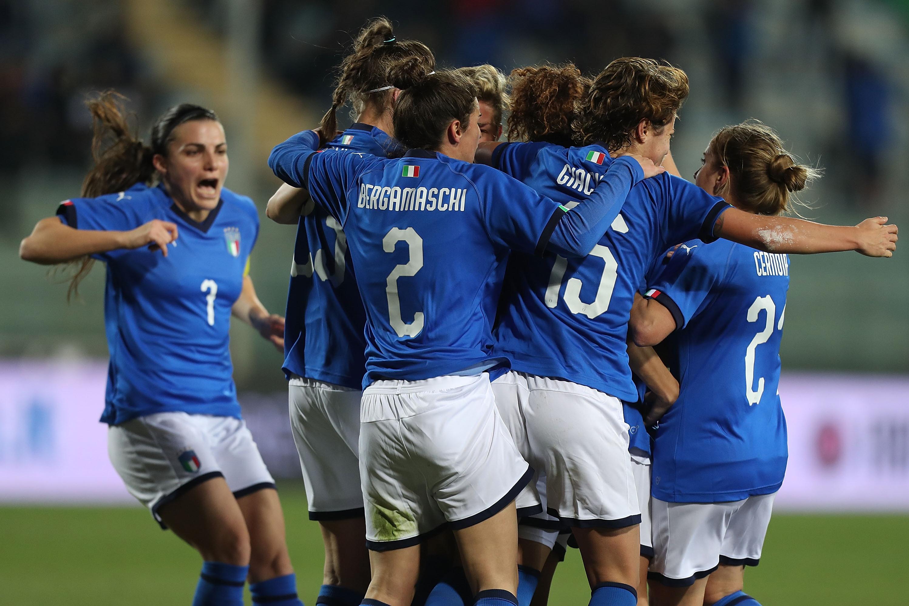 during the International Friendly match between Italy Women and Chile Women on January 18, 2019 in Empoli, Italy.
