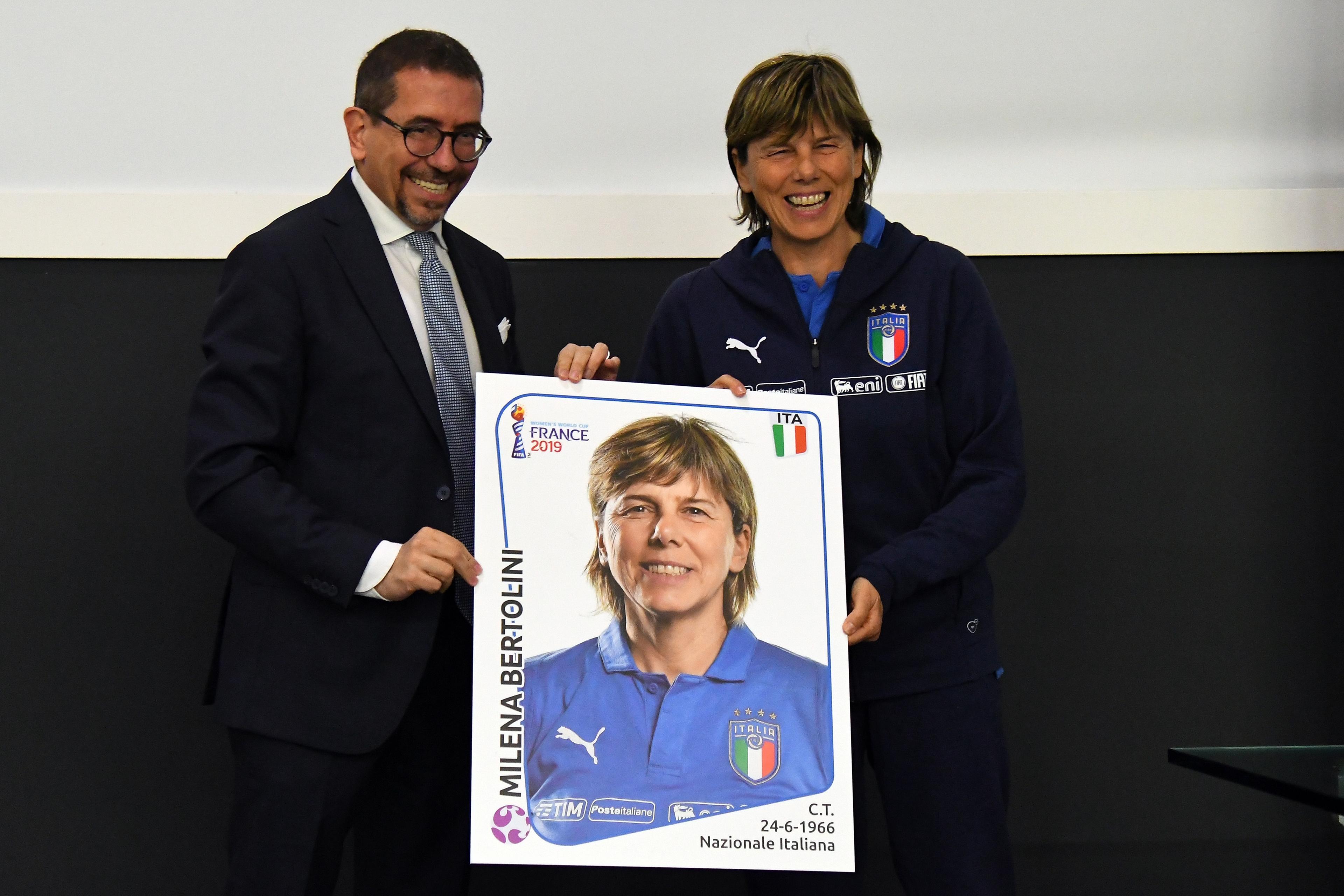 REGGIO NELL\\'EMILIA, ITALY - APRIL 08: during the Italy Women Press Conference at Mapei Stadium - Citt\\u00C3\\u00A0 del Tricolore on April 8, 2019 in Reggio nell\\'Emilia, Italy (Photo by Alessandro Sabattini/Getty Images)
