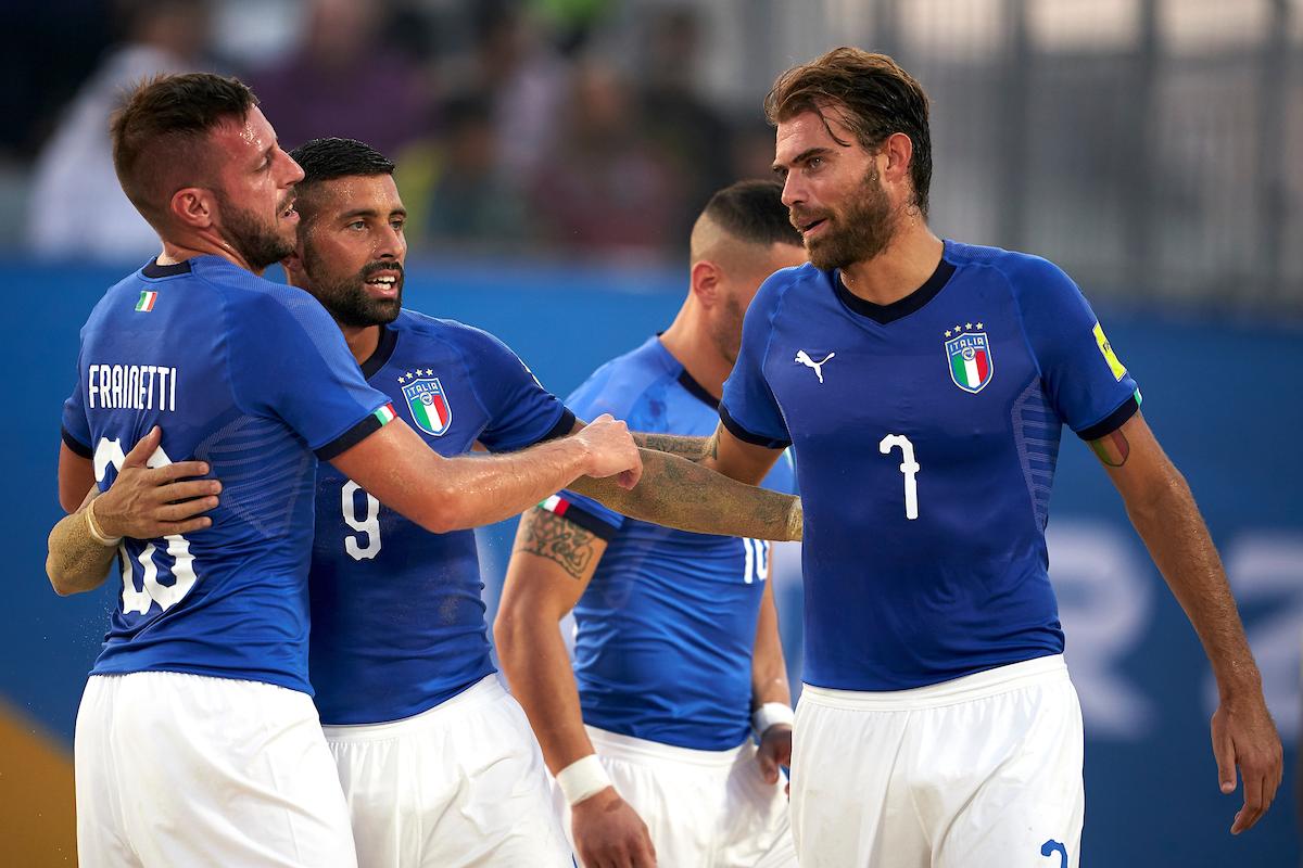 DOHA, QATAR - OCTOBER 11: ANOC World Beach Games Qatar 2019 at Katara Beach on October 11, 2019 in Doha, Qatar. (Photo by Manuel Queimadelos / Beach Soccer)