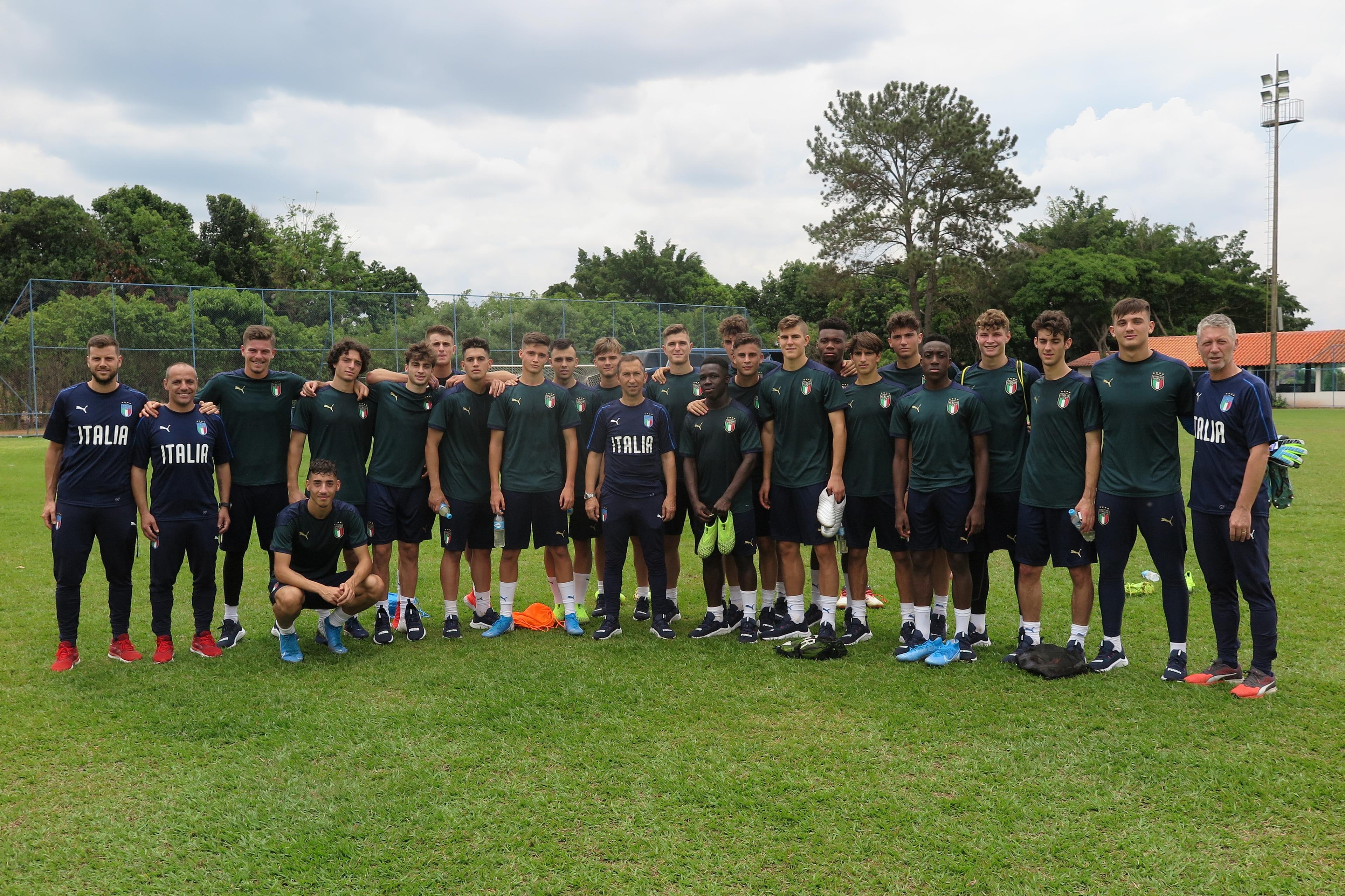 A Brasilia primo allenamento degli Azzurrini, si avvicina l'esordio nel torneo