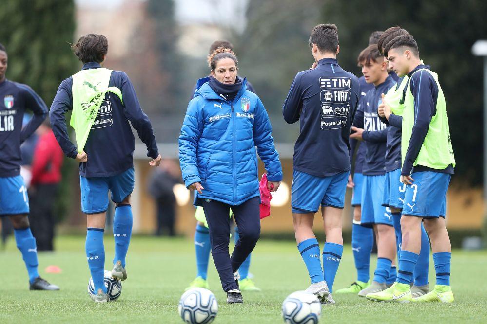 <<enter caption here>> at Centro Tecnico Federale di Coverciano on December 12, 2019 in Florence, Italy.
