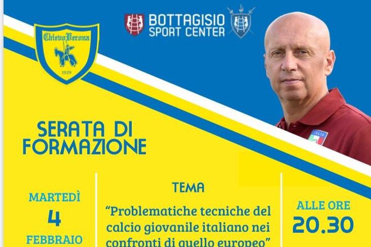 Serata di formazione a Verona: Viscidi incontra i tecnici delle squadre giovanili del Chievo