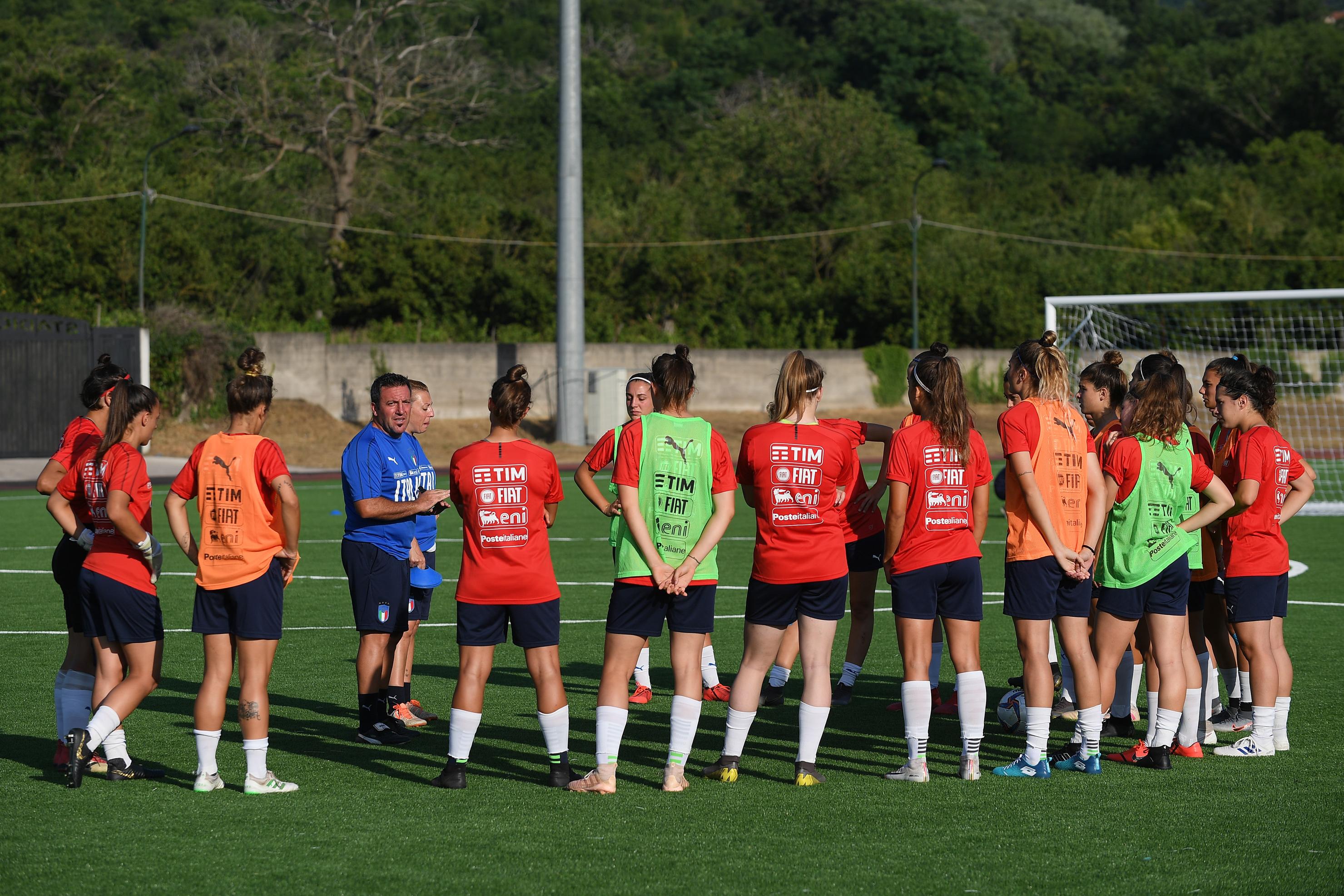 FISCIANO, ITALY - JULY 01: FISCIANO, ITALY - JULY 01: Jacopo Leandri coach of the national team of the women\\'s university of Italy on 1 July 2019 in Fisciano, Italy. (Photo by Francesco Pecoraro/Getty Images)