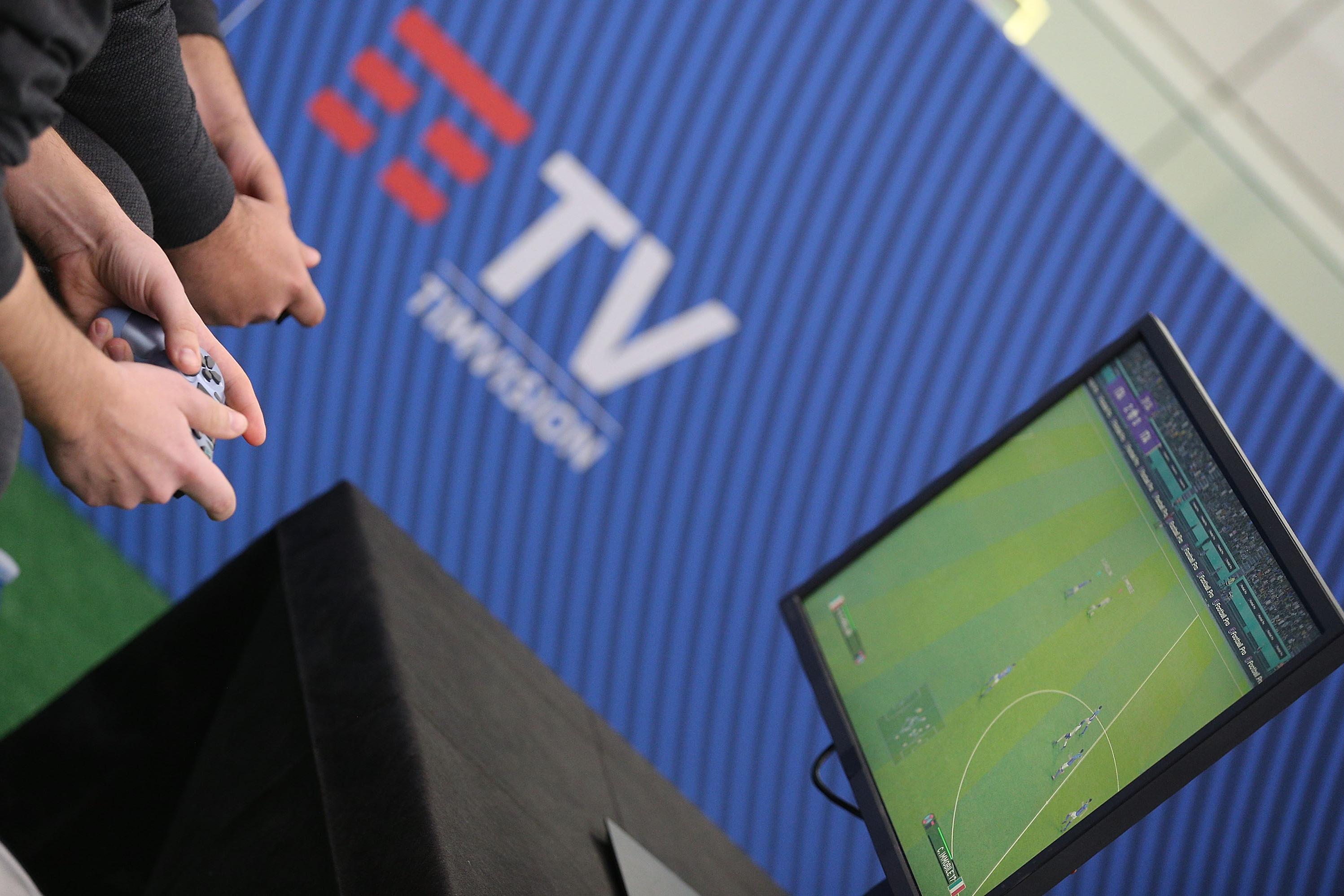 during the FIGC eSport National Team \\'eNazionale Timvision\\' Unveiling at Centro Tecnico Federale di Coverciano on January 19, 2020 in Florence, Italy.