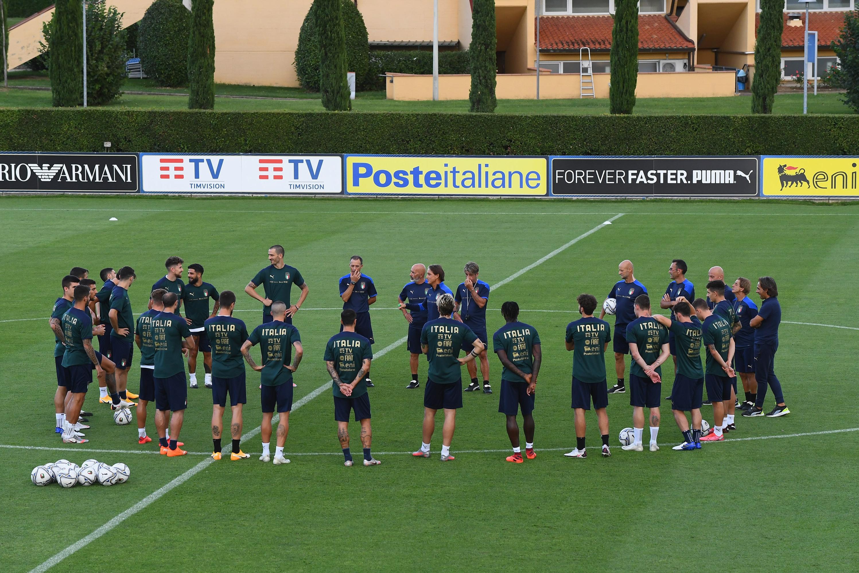 <<enter caption here>> at Centro Tecnico Federale di Coverciano on September 3, 2020 in Florence, Italy.