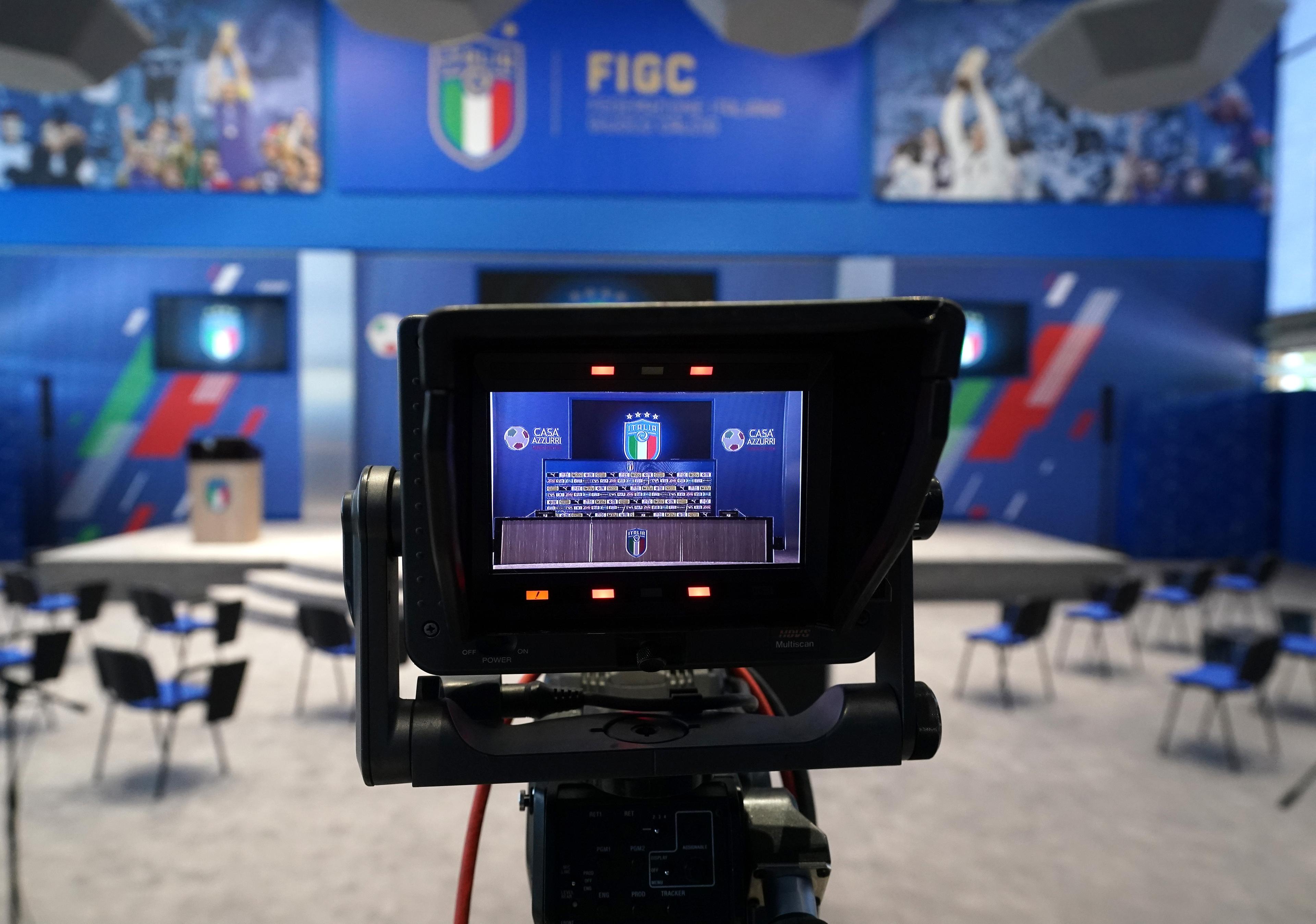 FLORENCE, ITALY - JUNE 03: CASA AZZURRI at Coverciano on June 03, 2021 in Florence, Italy. (Photo by Claudio Villa/Getty Images)