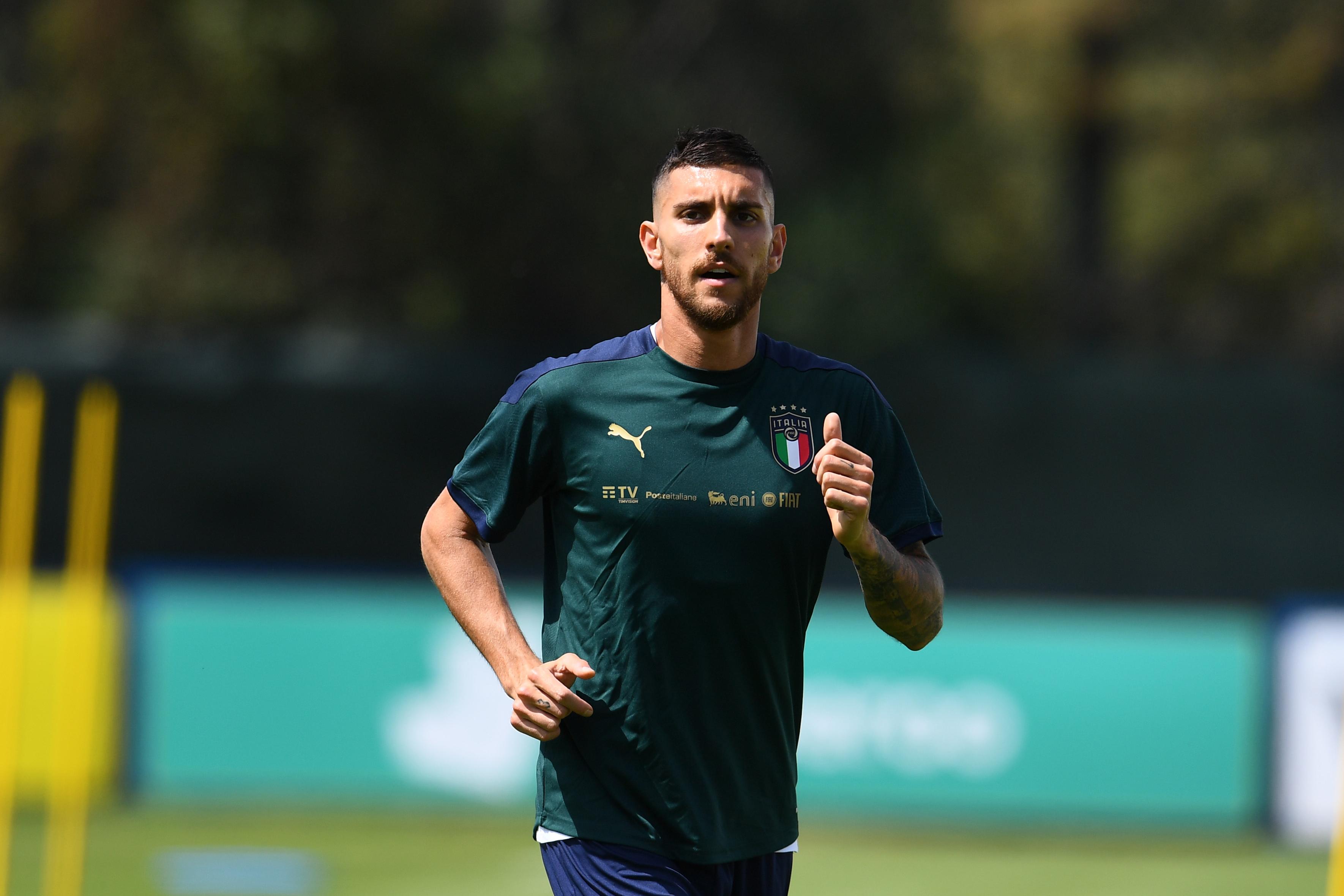 Figc, richiesta alla Uefa di sostituire il centrocampista Lorenzo Pellegrini