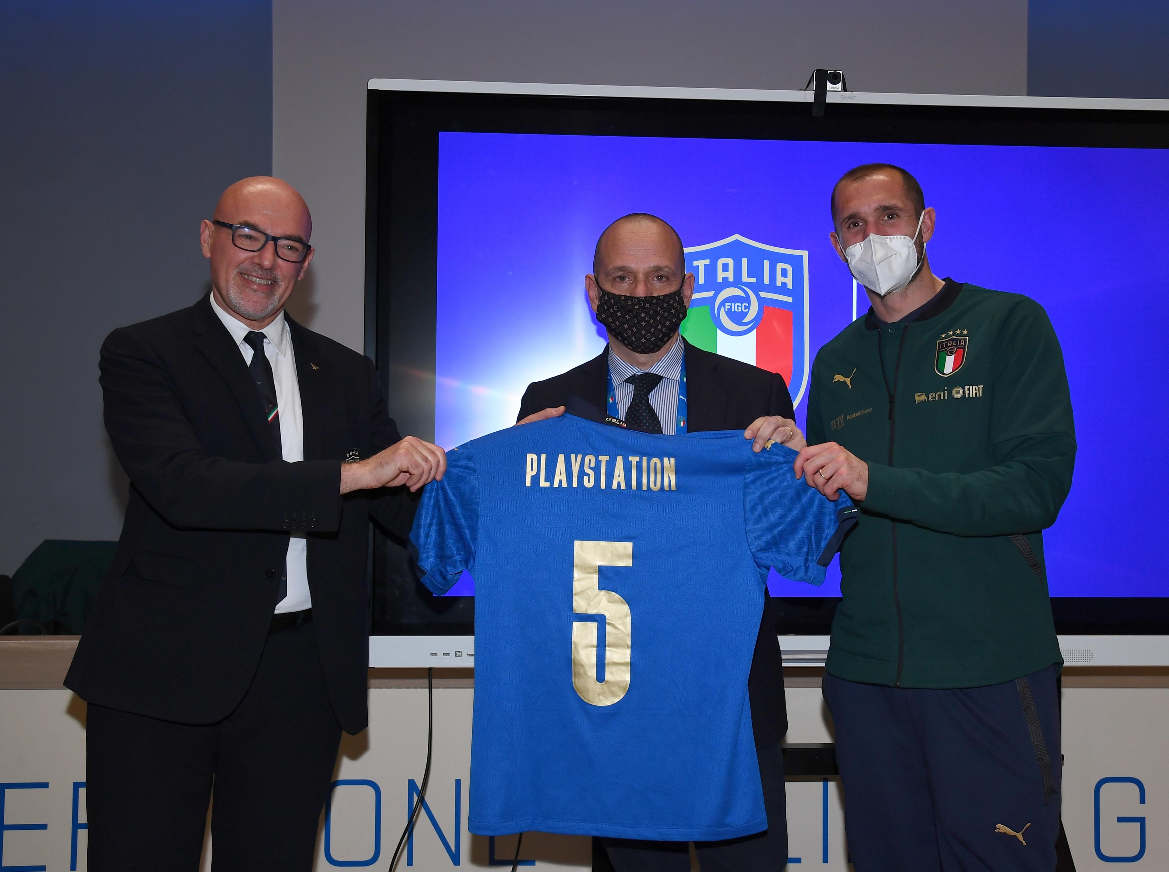 FLORENCE, ITALY - MARCH 22: <> at Centro Tecnico Federale di Coverciano on March 22, 2021 in Florence, Italy. (Photo by Claudio Villa/Getty Images)