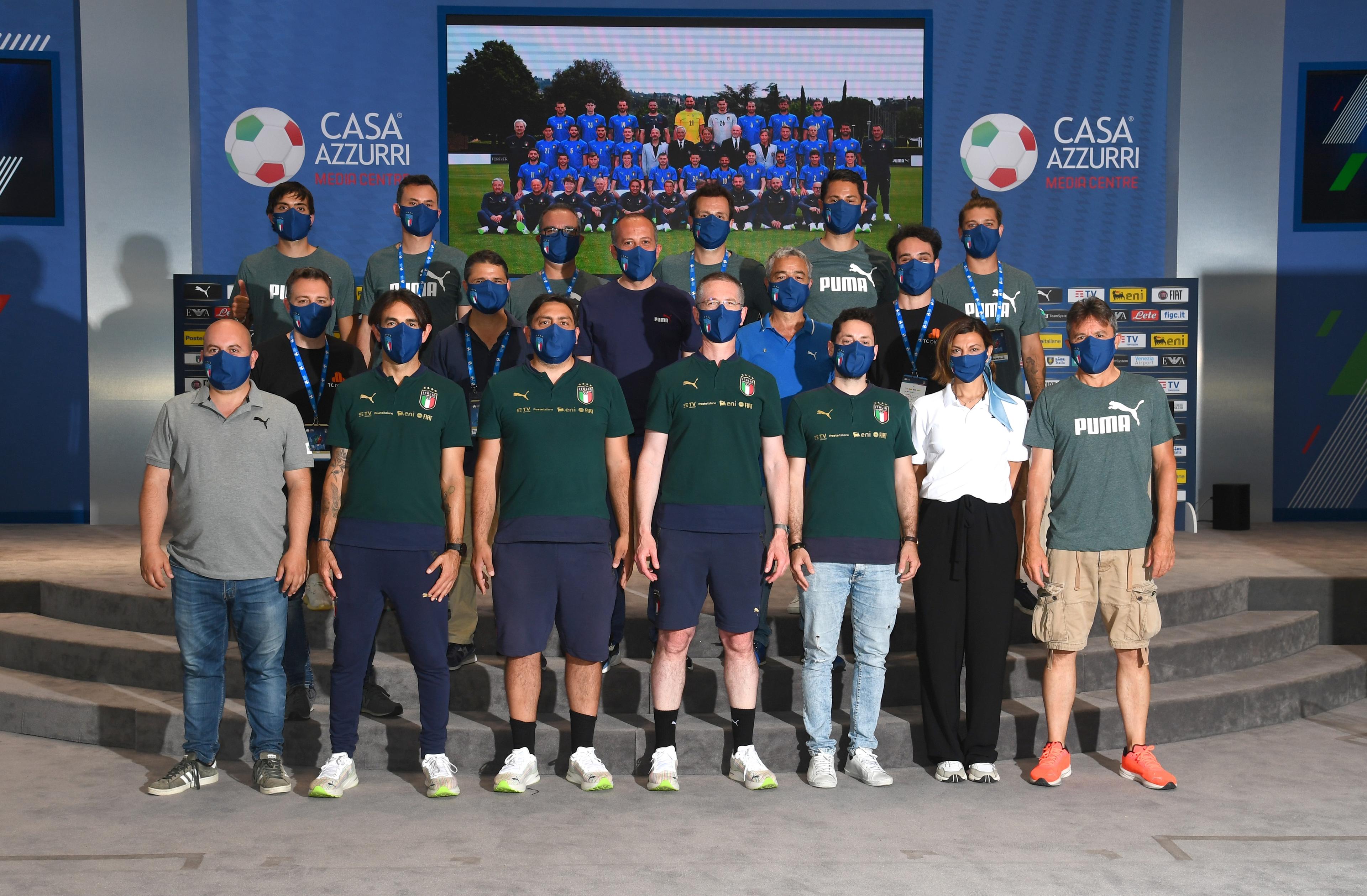 FLORENCE, ITALY - JUNE 18: <> at Centro Tecnico Federale di Coverciano on June 18, 2021 in Florence, Italy. (Photo by Claudio Villa/Getty Images)