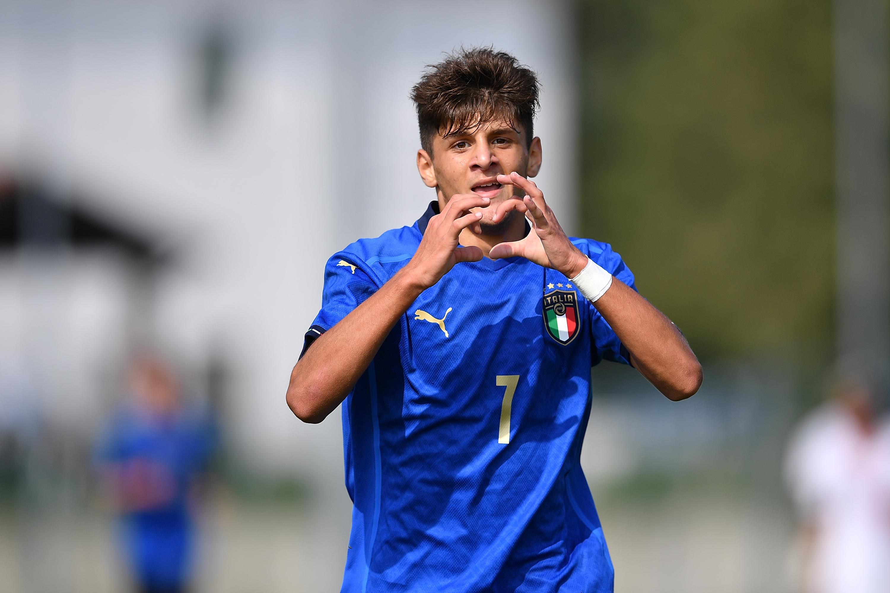 NOVARA, ITALY - SEPTEMBER 23: <> at Novarello Training Center on September 23, 2021 in Novara, Italy. (Photo by Valerio Pennicino/Getty Images)