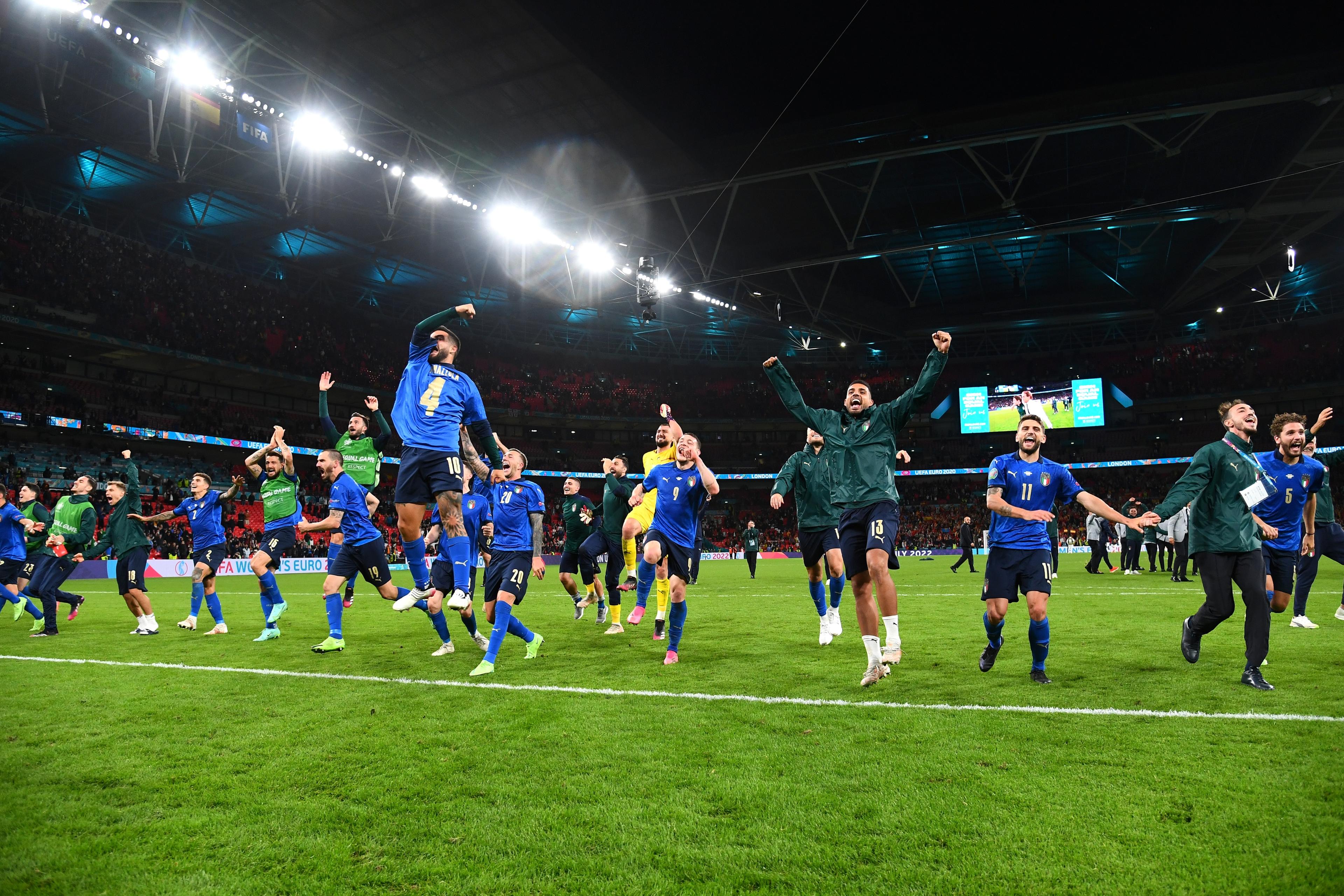 Il sogno azzurro continua! Battuta la Spagna ai rigori, domenica la finalissima a Wembley