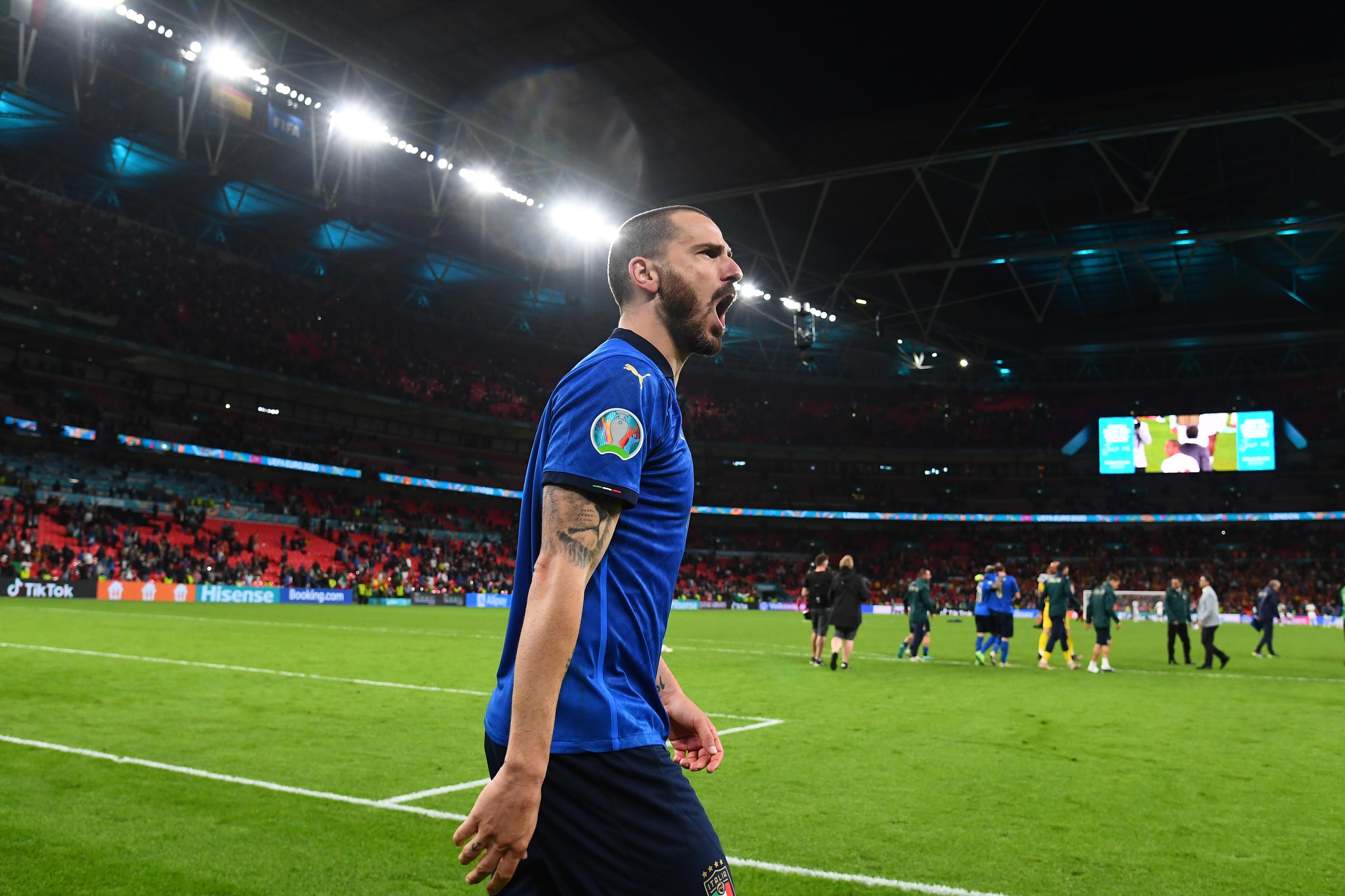 La carica di Bonucci: \"Abbiamo voglia di fare qualcosa di storico, siamo pronti a dare battaglia\"