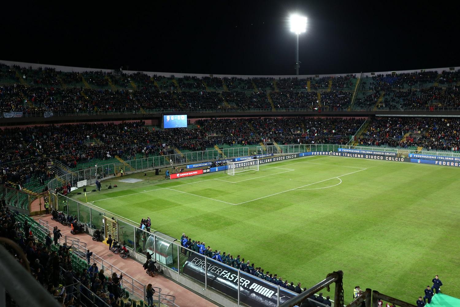 PALERMO, ITALY - NOVEMBER 18: <<enter caption here>> during the UEFA Euro 2020 Qualifier between Italy and Armenia on November 18, 2019 in Palermo, Italy. (Photo by Tullio M. Puglia/Getty Images)
