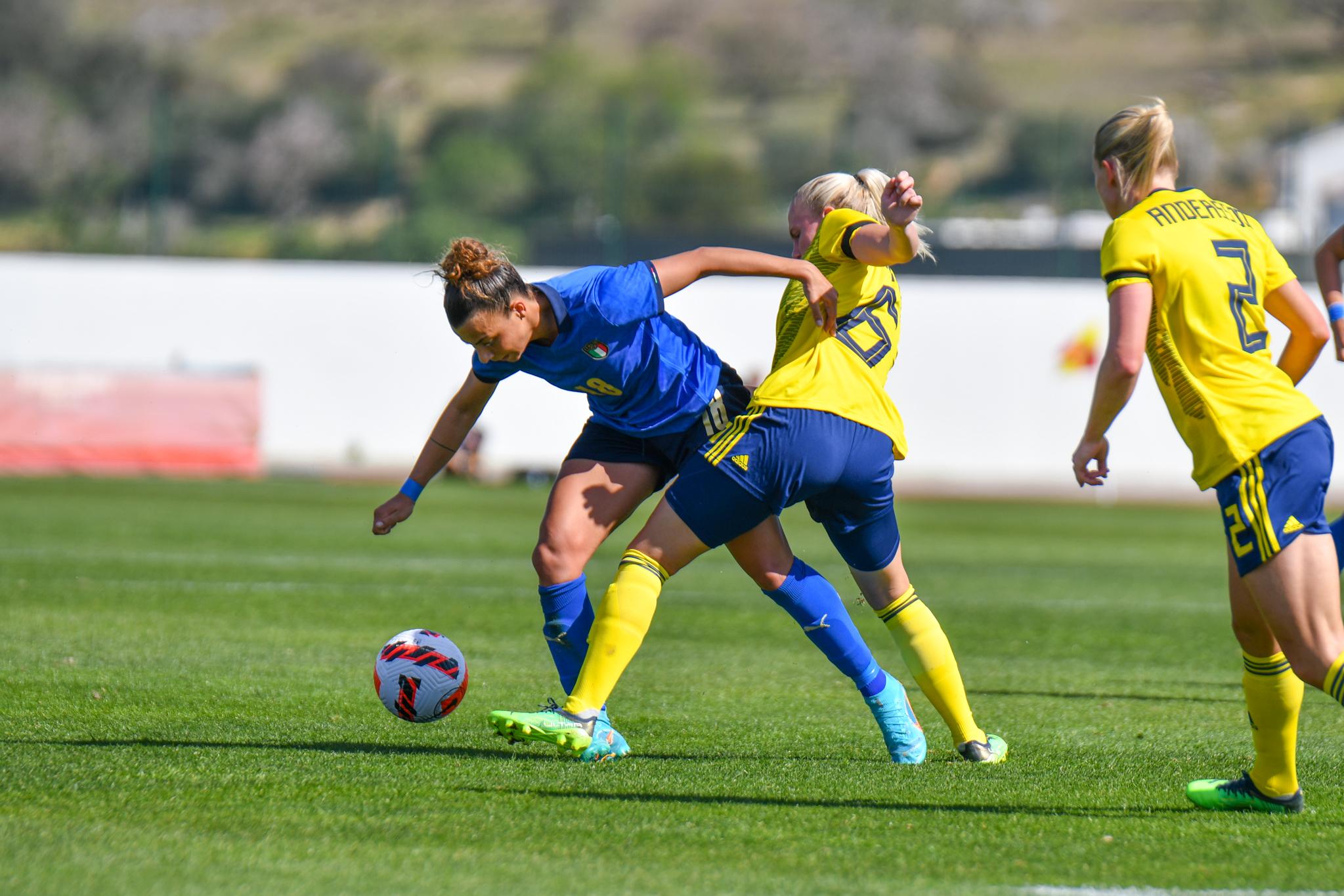 Italia-Svezia, finale Algarve Cup 2022