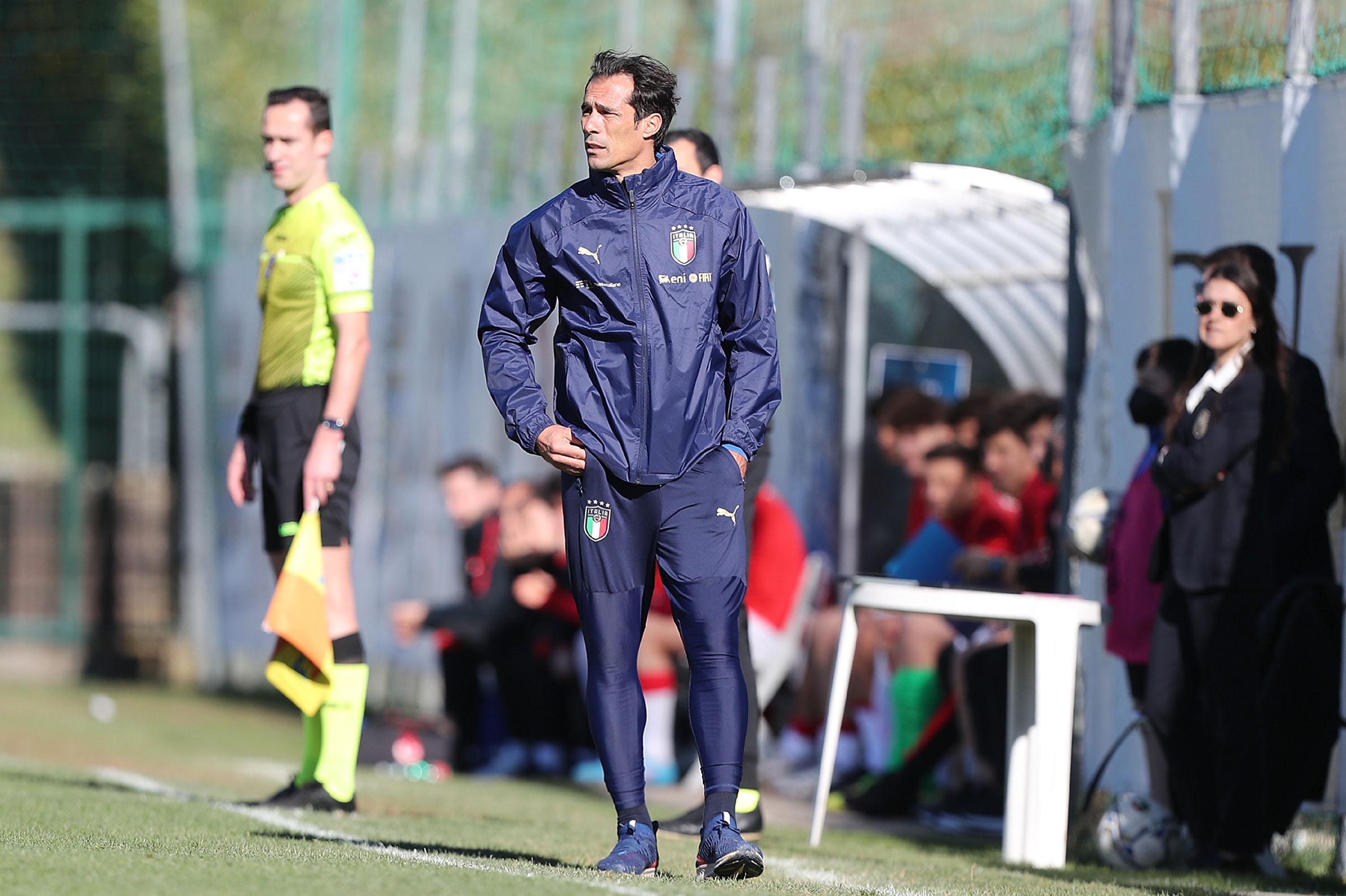 during the International Friendly match bewteen Italy U17 and Turkey U17 at Daniele Berni Stadium on February 22,