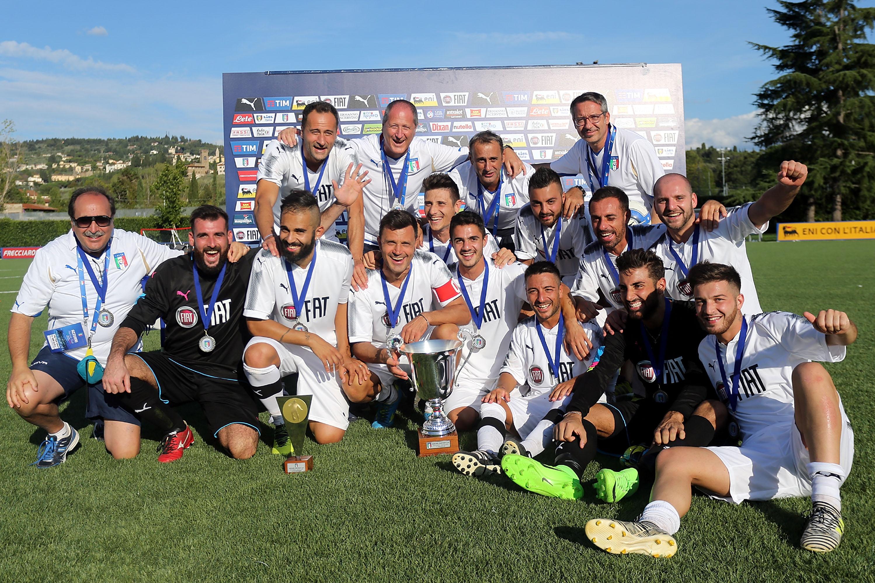 during the Azzurri Partner Cup at Coverciano on September 23, 2017 in Florence, Italy.