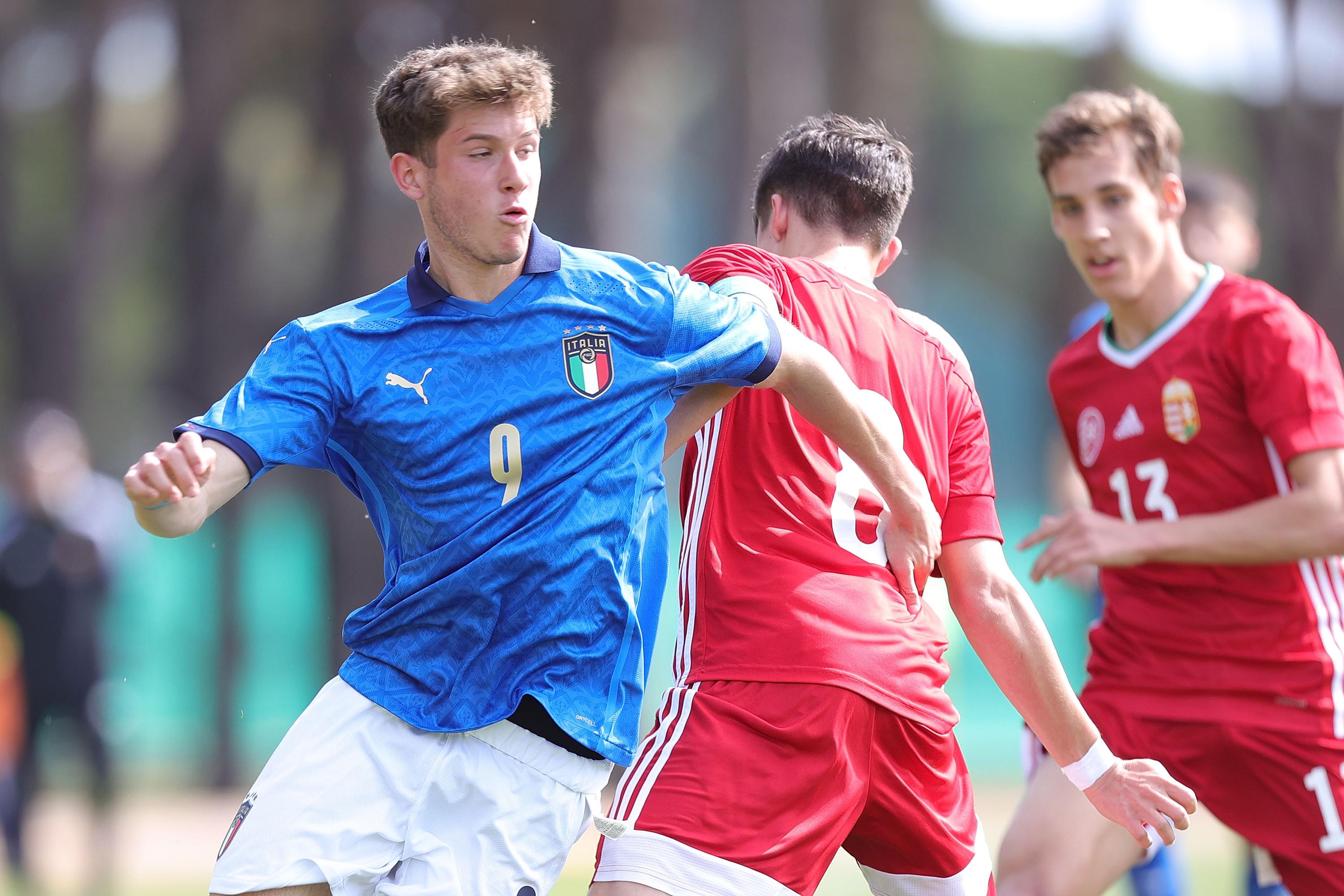 <<enter caption here>> on April 12, 2022 in Tirrenia, Italy.