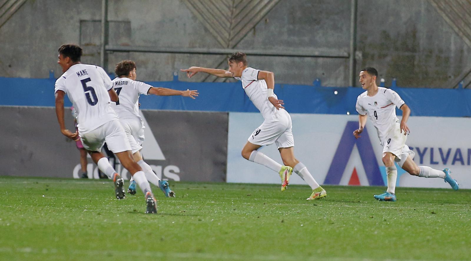 NES-ZIONA, ISRAEL - MAY 19: The UEFA European Under-17 Championship 2022 match between Israel and Italy at Nes-Ziona stadium on May 19, 2022, in Nes-Ziona, Israel. (Photo by Oded Karni supplied by Israel Football Federation)