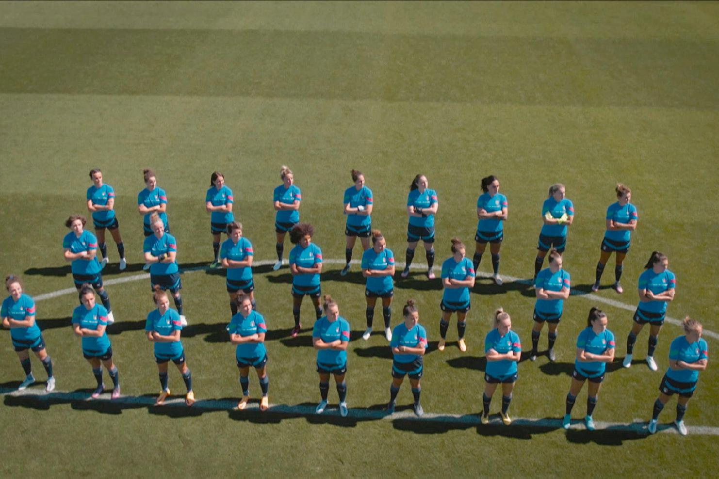 RAI con le Azzurre: il 10 luglio la docuserie \"Azzurro Shocking, come le donne si sono riprese il calcio\"