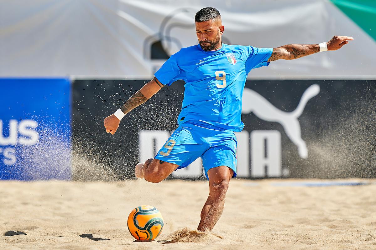 at Estadio do Viveiro-Jordan Santos on July 3, 2022 in Nazare, Portugal. (Photo by Jose Manuel Alvarez/BSWW)