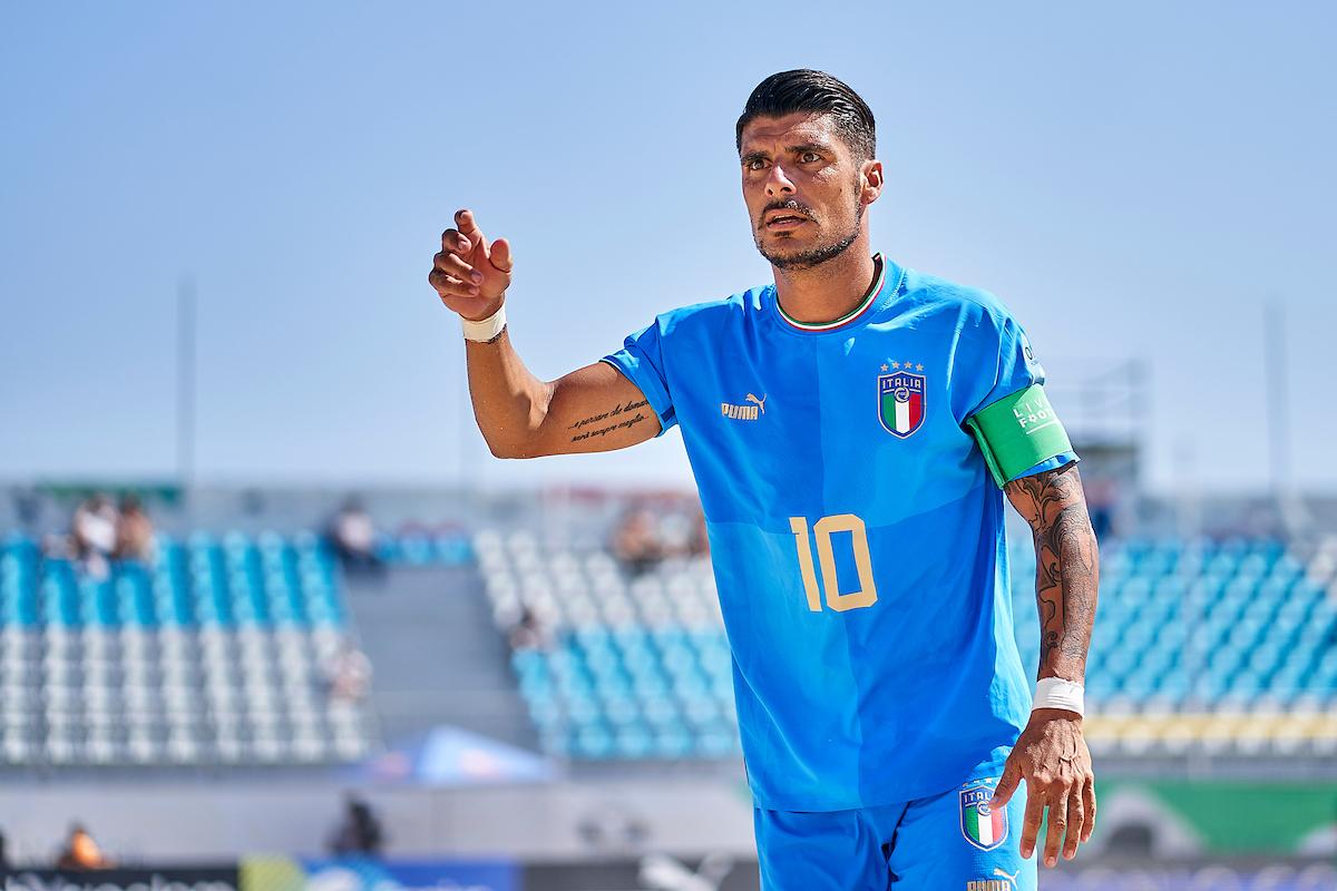 at Estadio do Viveiro-Jordan Santos on July 3, 2022 in Nazare, Portugal. (Photo by Jose Manuel Alvarez/BSWW)