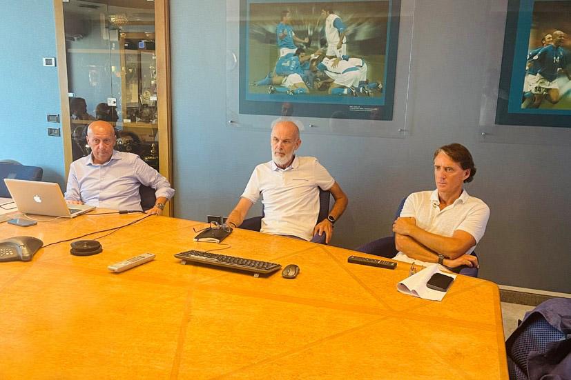 Mancini incontra i tecnici delle Nazionali Giovanili: \"Un confronto utile sul percorso di crescita dei ragazzi\"