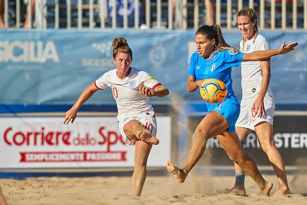 during day five of ANOC World Beach Games Qualifier Catania 2022 on September 2, 2022 in Catania, Italia. (Photo by Jose Manuel Alvarez/BSWW)