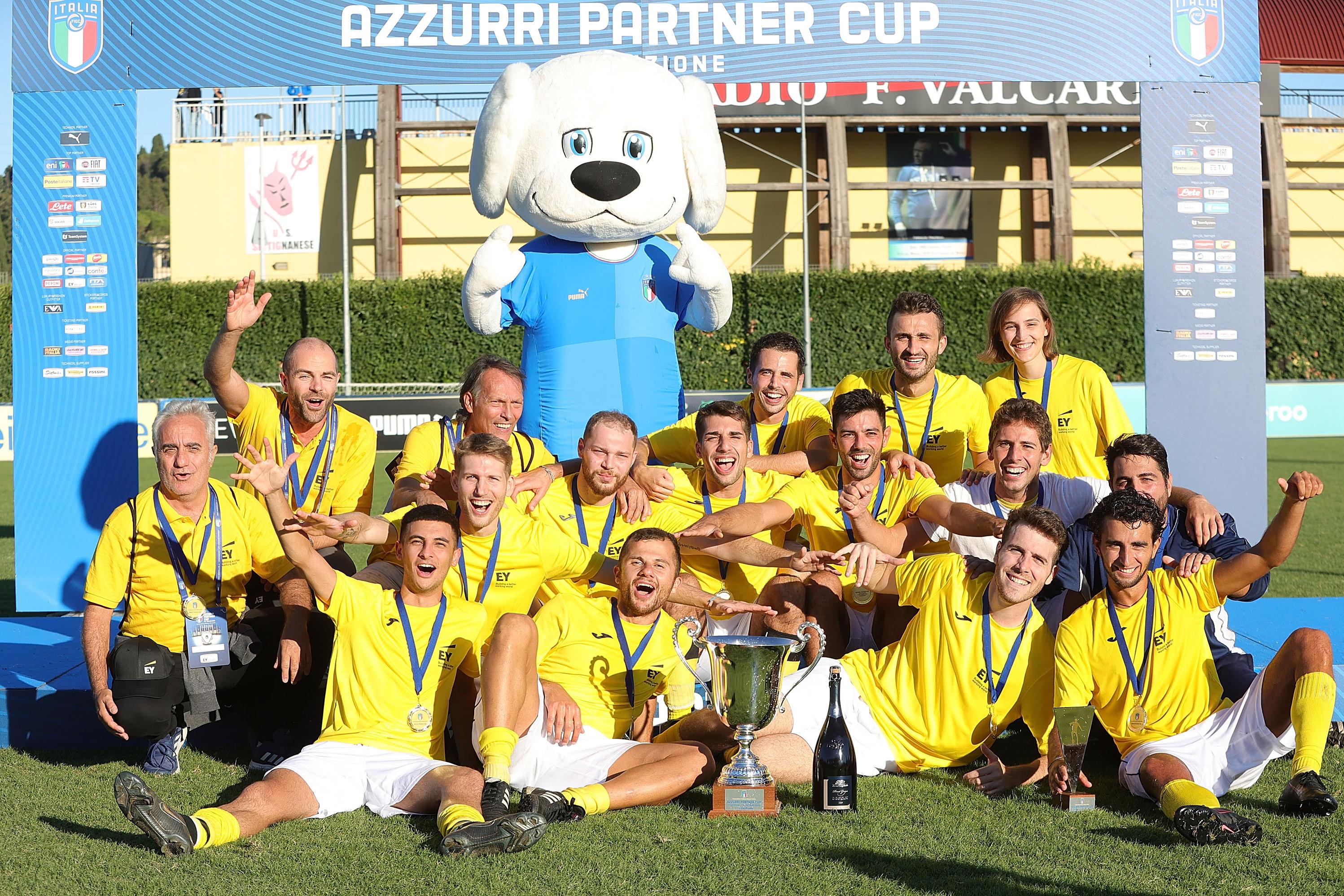Ernst&Young vince la 4a edizione della \"Azzurri Partner Cup\", Poste Italiane chiude al 2° posto