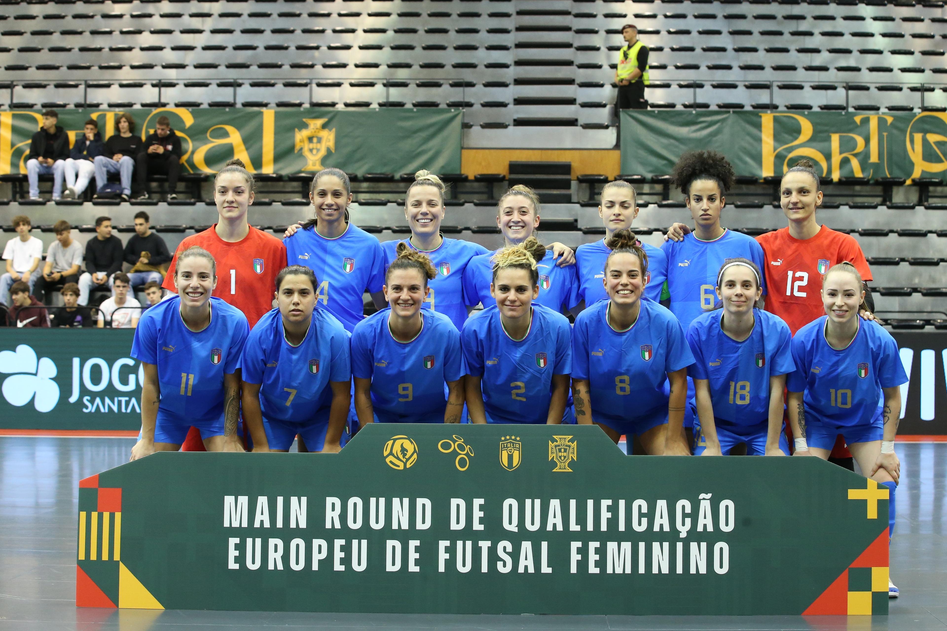 20.10.2022 Futsal Feminino UWFUTSAL EURO - Italia -Eslovenia