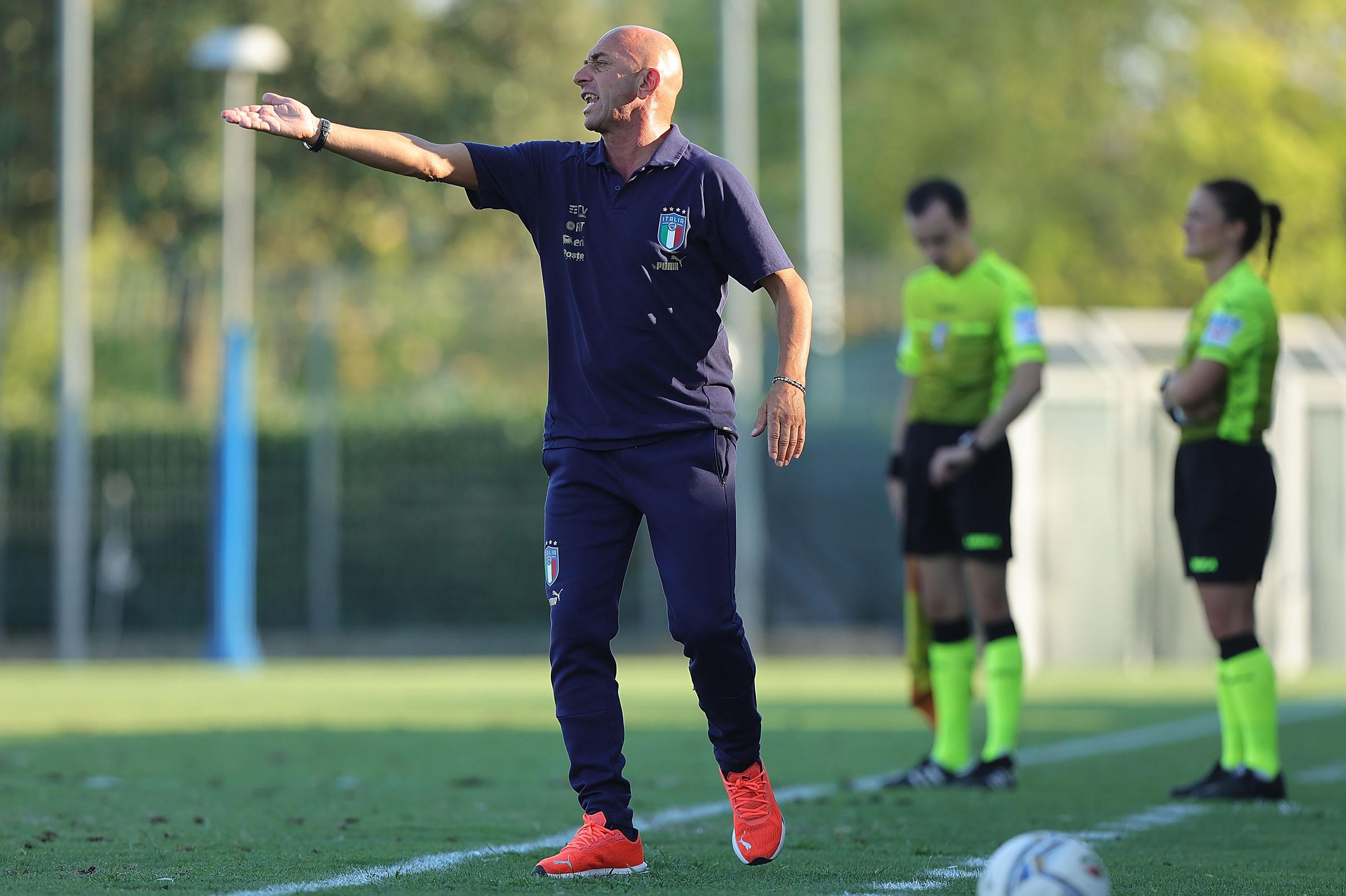 during the International Friendy match between Italy U19 and Albania U19 on August 10, 2022 in Florence, Italy.