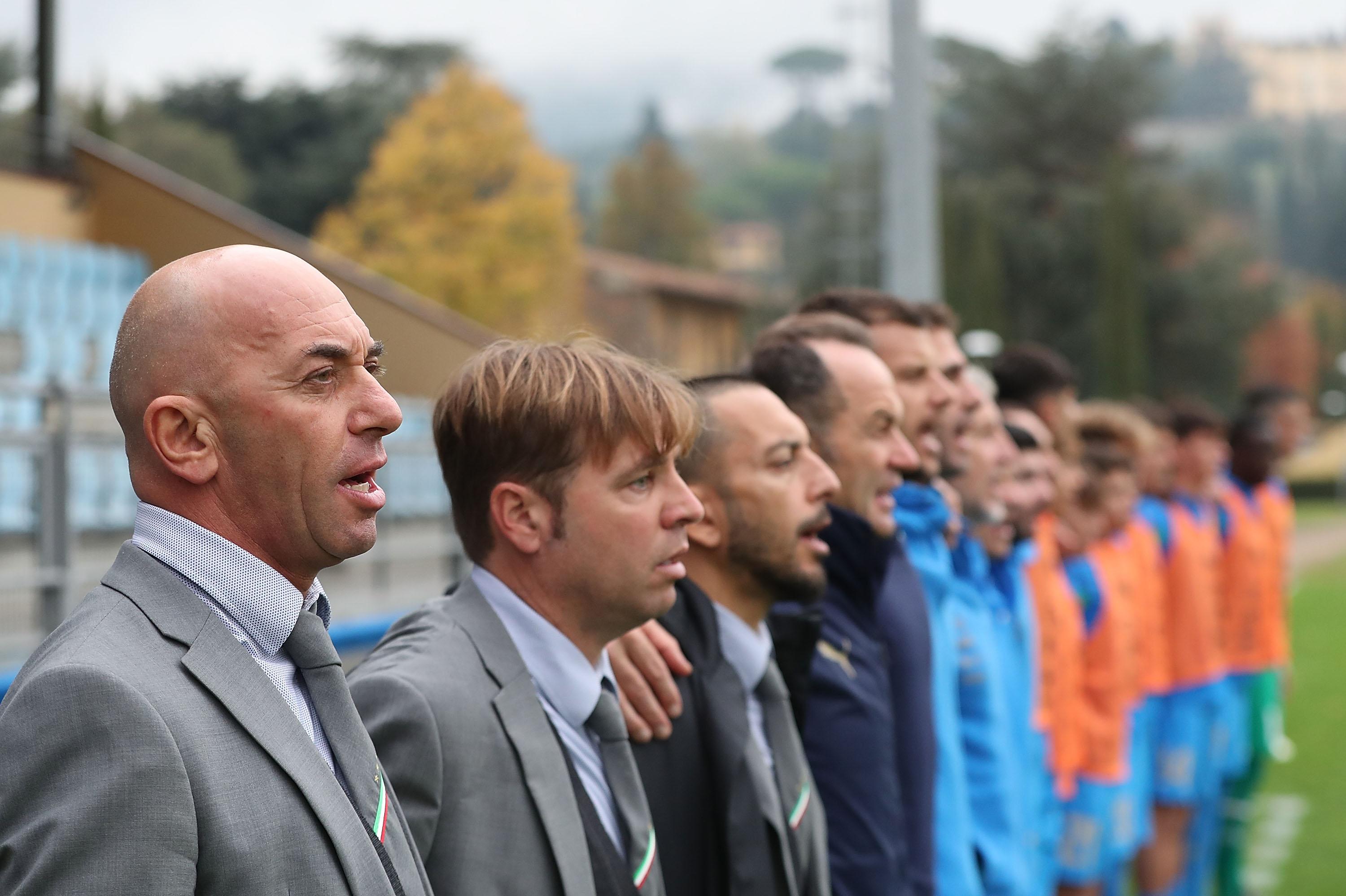 <> at Centro Tecnico Federale di Coverciano on November 16, 2022 in Florence, Italy.