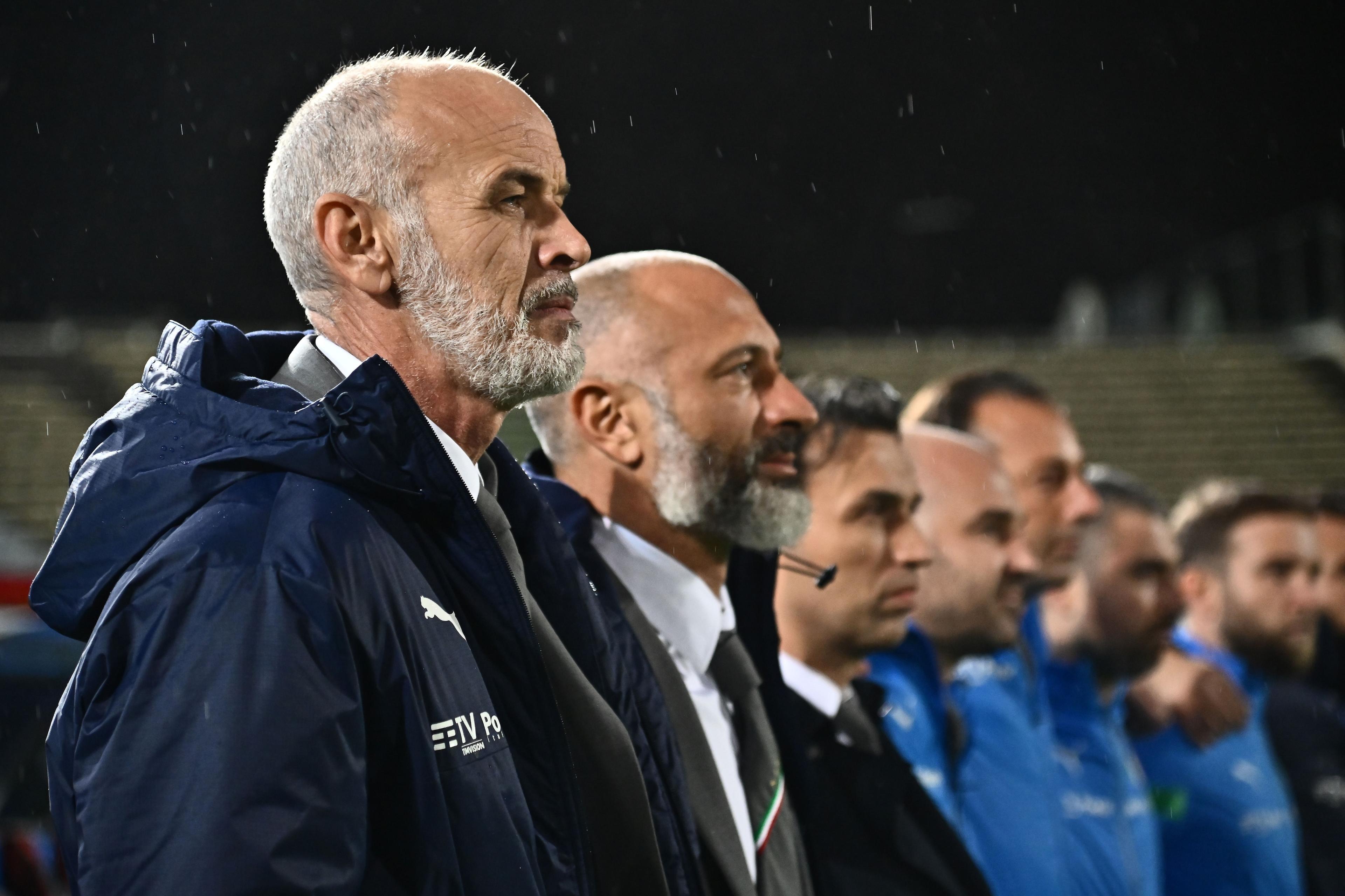 ANCONA, ITALY - NOVEMBER 19: during the International Friendly match between Italy U21 and Germany U21 at Del Conero Stadium on November 19, 2022 in Ancona, Italy. (Photo by Alessandro Sabattini/Getty Images