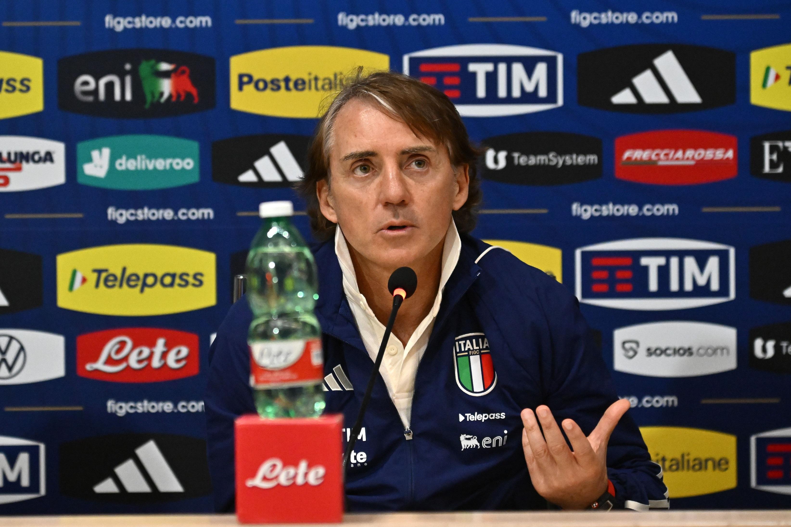 FLORENCE, ITALY - MARCH 20: <> at Centro Tecnico Federale di Coverciano on March 20, 2023 in Florence, Italy. (Photo by Alessandro Sabattini/Getty Images)