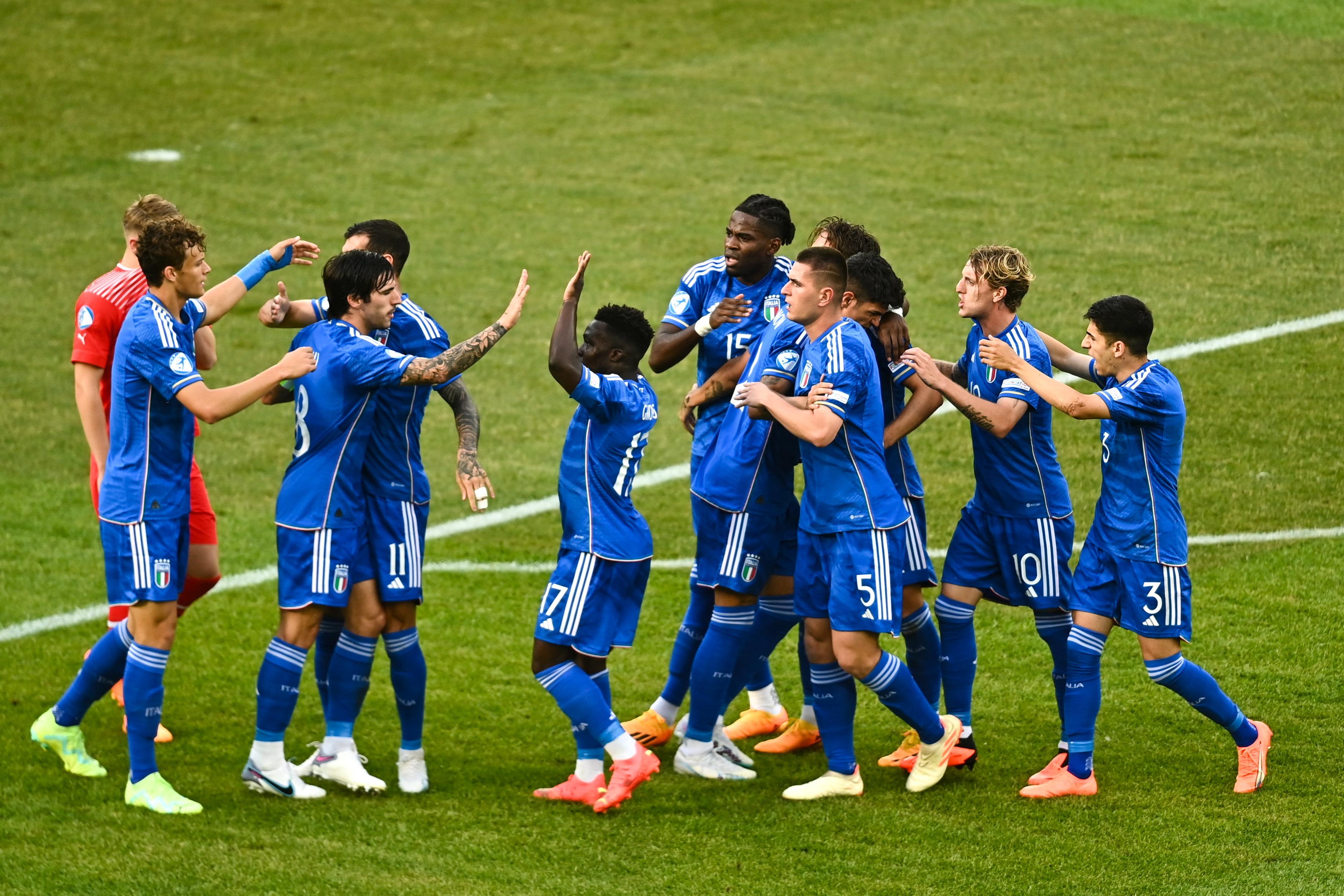 L'Italia non sbaglia contro la Svizzera, 3-2 degli Azzurrini nel secondo match del Campionato Europeo