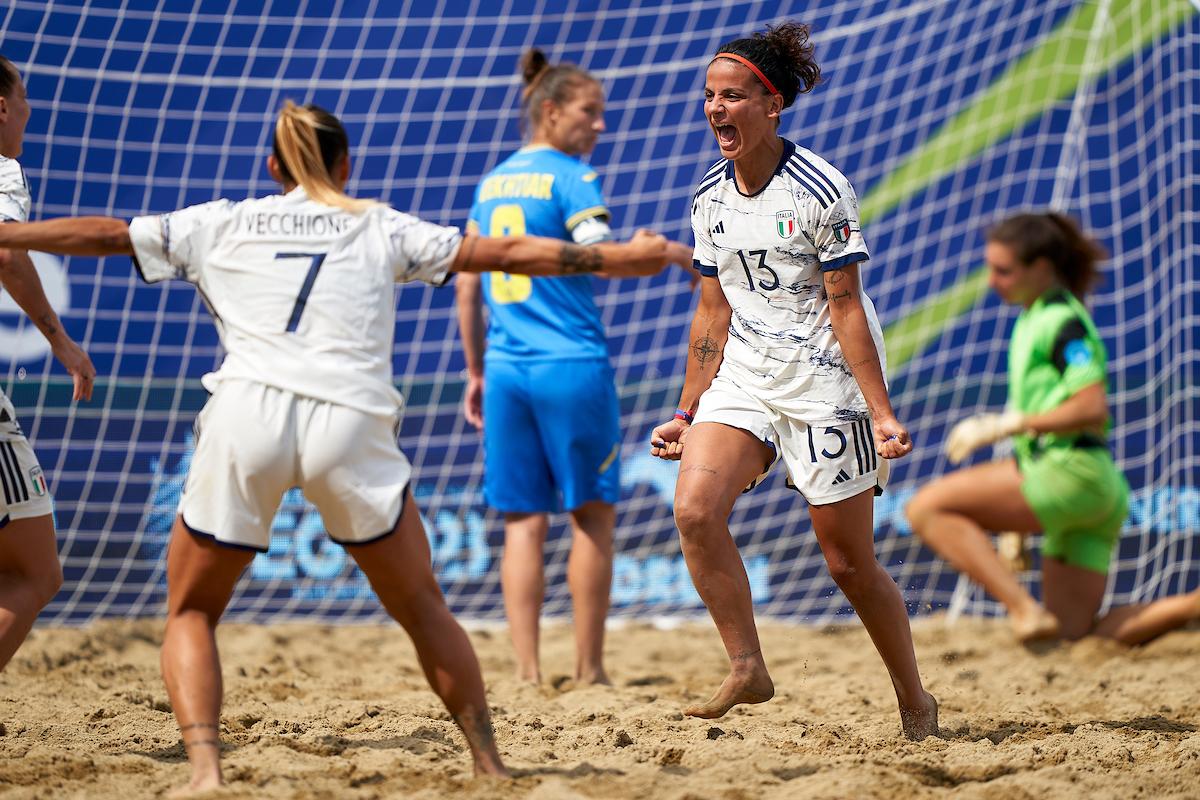 during day two of European Olympic Games 2023 at Tarnow Beach Arena on June 28, 2023 in Tarnow, Poland. (Photo by Jose Manuel Alvarez / BSWW)