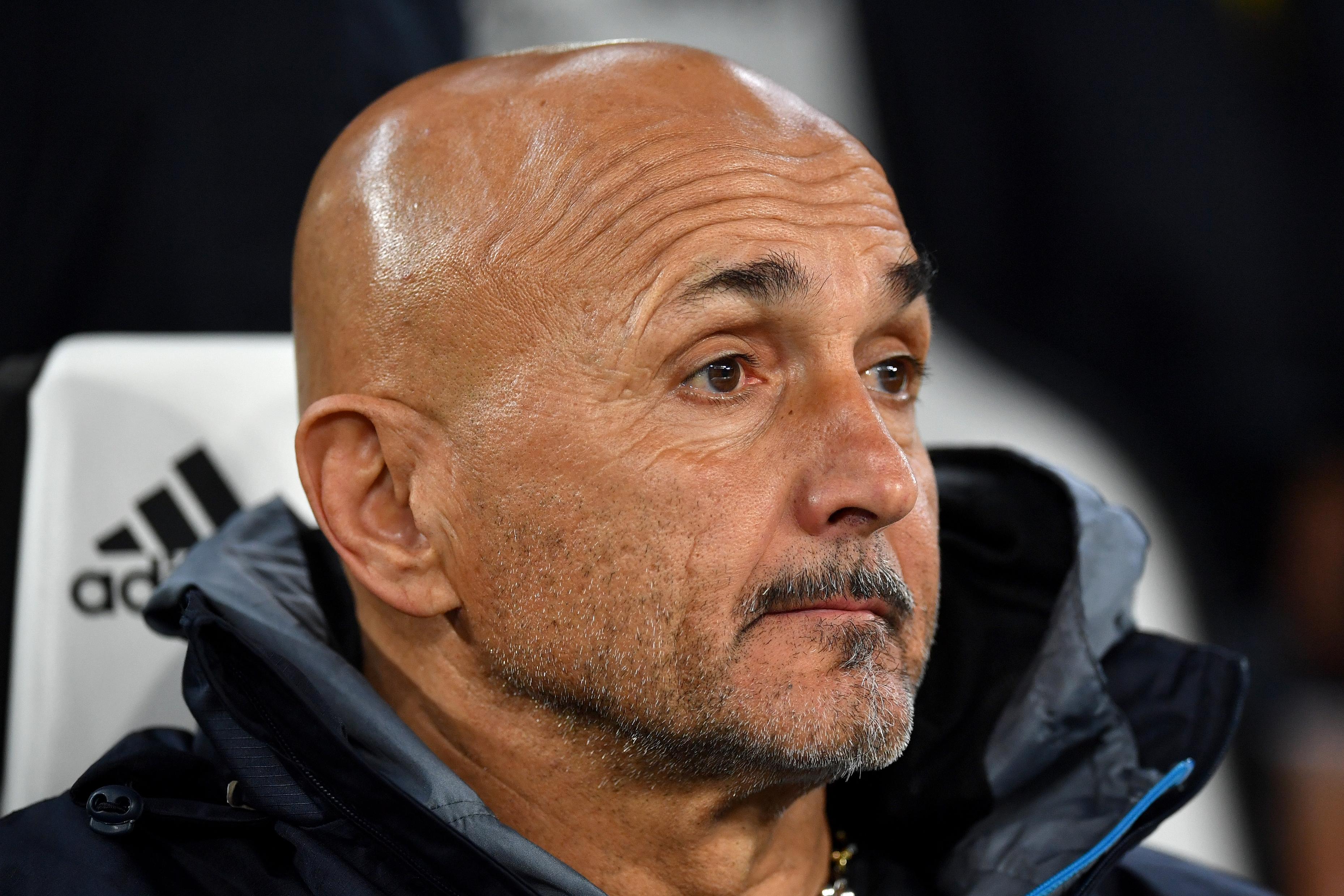 TURIN, ITALY - APRIL 23: Luciano Spalletti, Head Coach of SSC Napoli, looks on prior to the Serie A match between Juventus and SSC Napoli at Allianz Stadium on April 23, 2023 in Turin, Italy. (Photo by Valerio Pennicino/Getty Images)