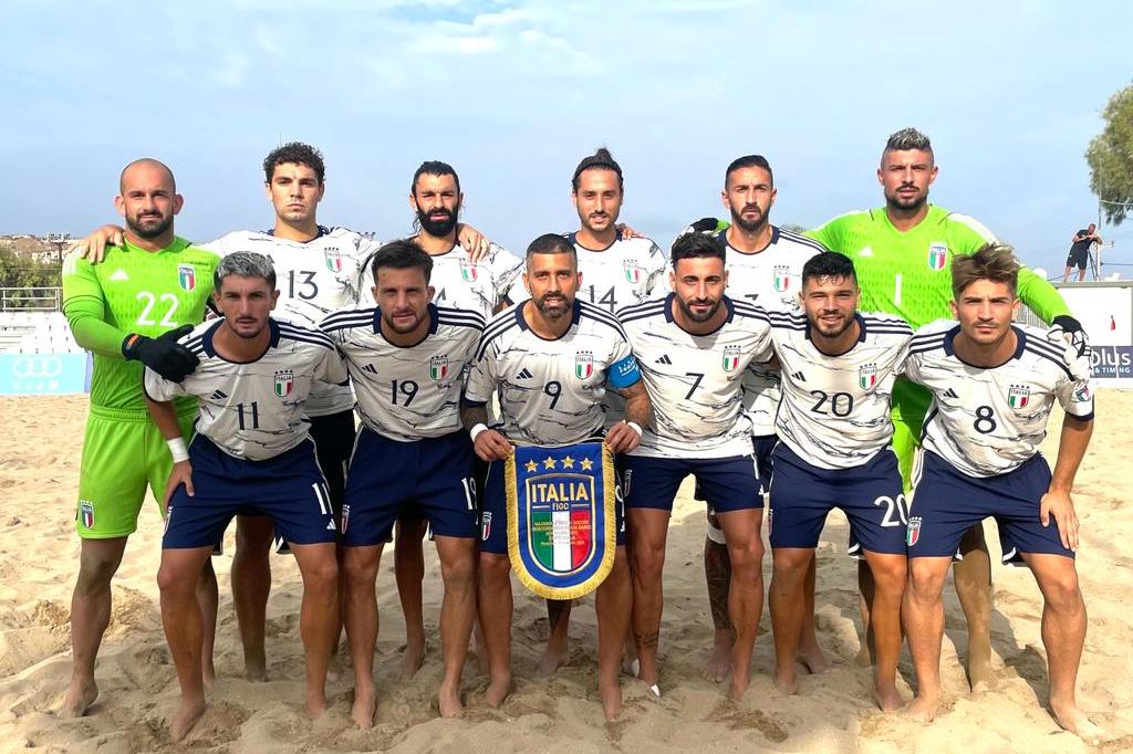 Giochi del Mediterraneo su sabbia, Zurlo portabandiera, ma gli Azzurri partono con un ko: l’Egitto vince 3-2
